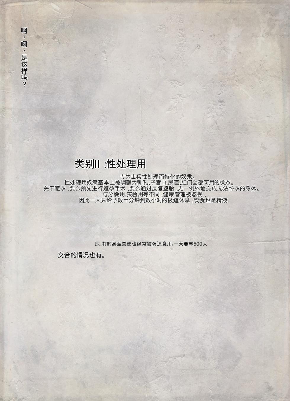 [Degimeshi] "Bugaihi: Dorei List" ~Umu Kikaika, Jintai Kaizou, Shikyuudatsu~[chinese] - Page 15