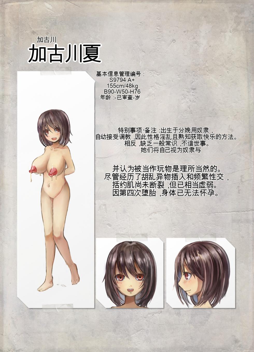 [Degimeshi] "Bugaihi: Dorei List" ~Umu Kikaika, Jintai Kaizou, Shikyuudatsu~[chinese] - Page 16