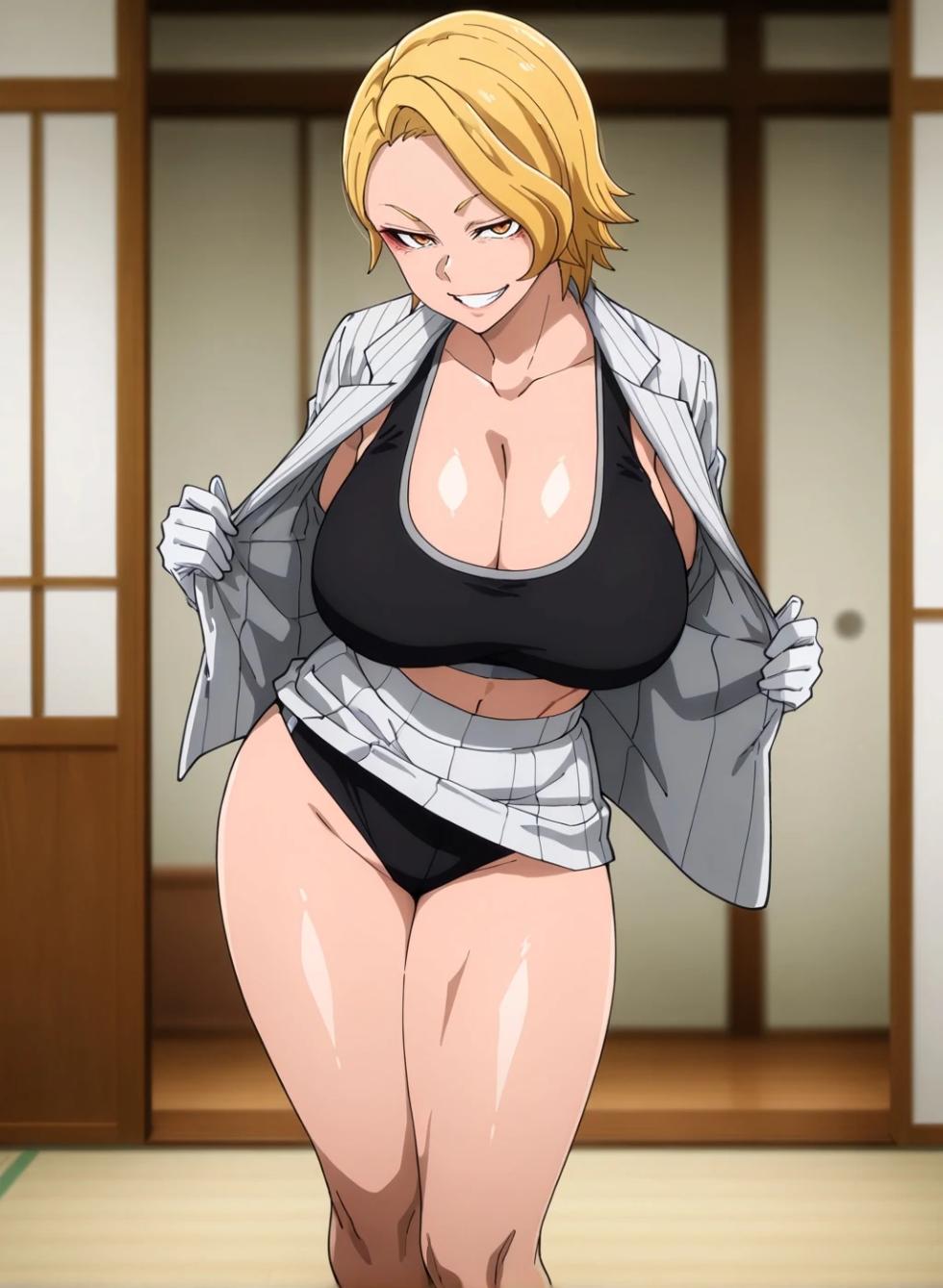 Kuina Sazanami in Momotaro suit part 1 Sex by Bishop [AI Generated] - Page 13