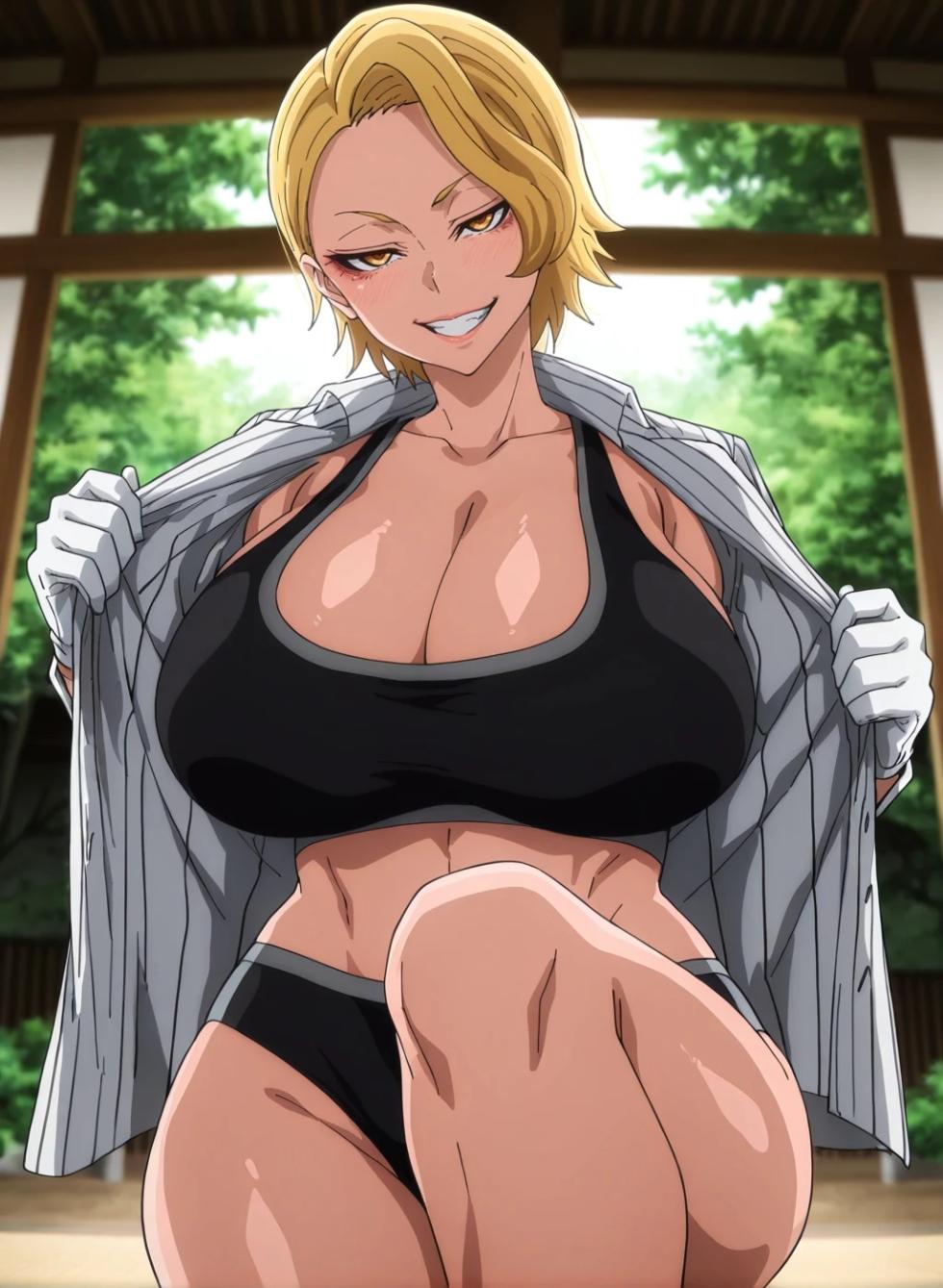 Kuina Sazanami in Momotaro suit part 1 Sex by Bishop [AI Generated] - Page 16