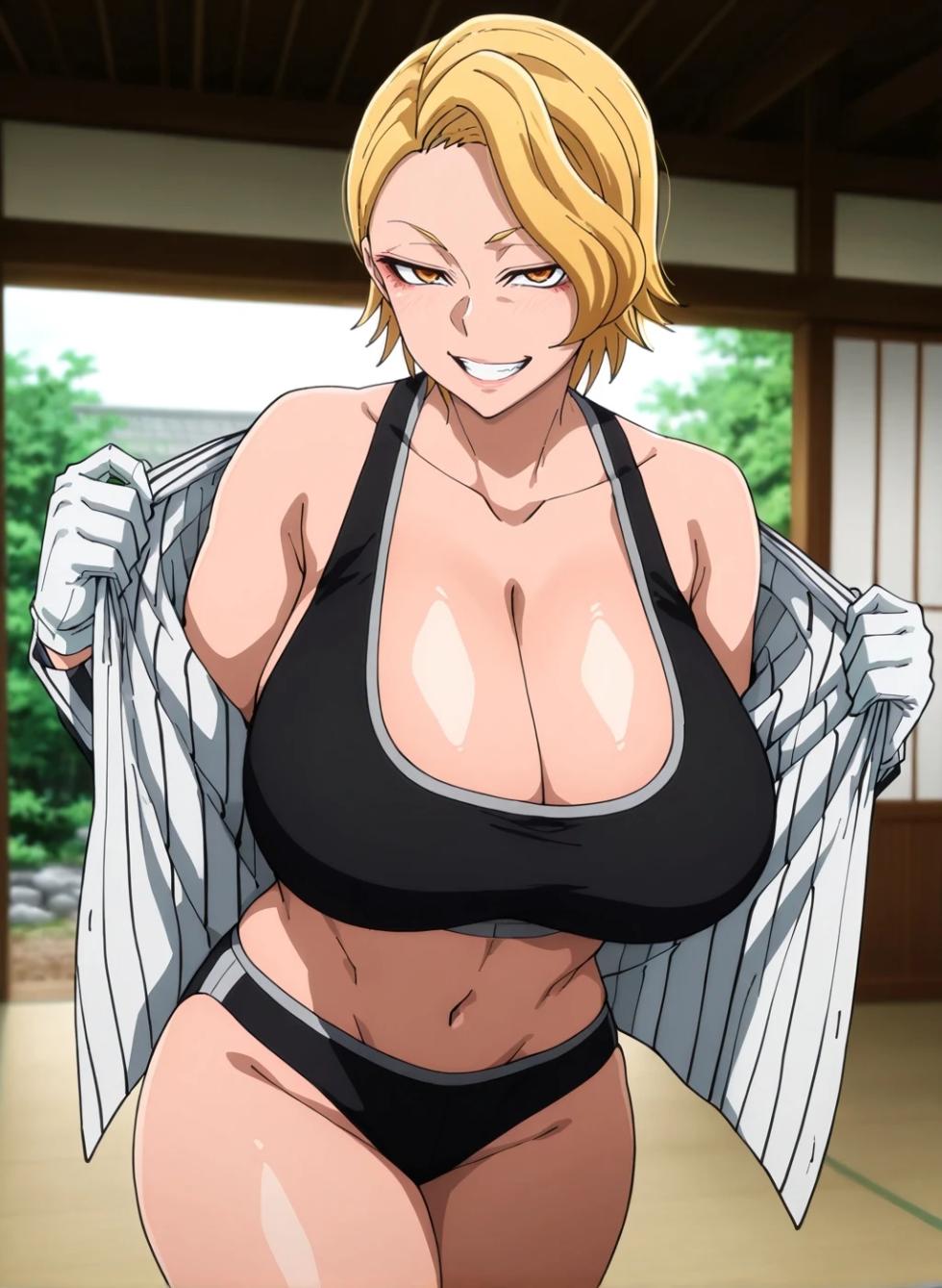 Kuina Sazanami in Momotaro suit part 1 Sex by Bishop [AI Generated] - Page 17