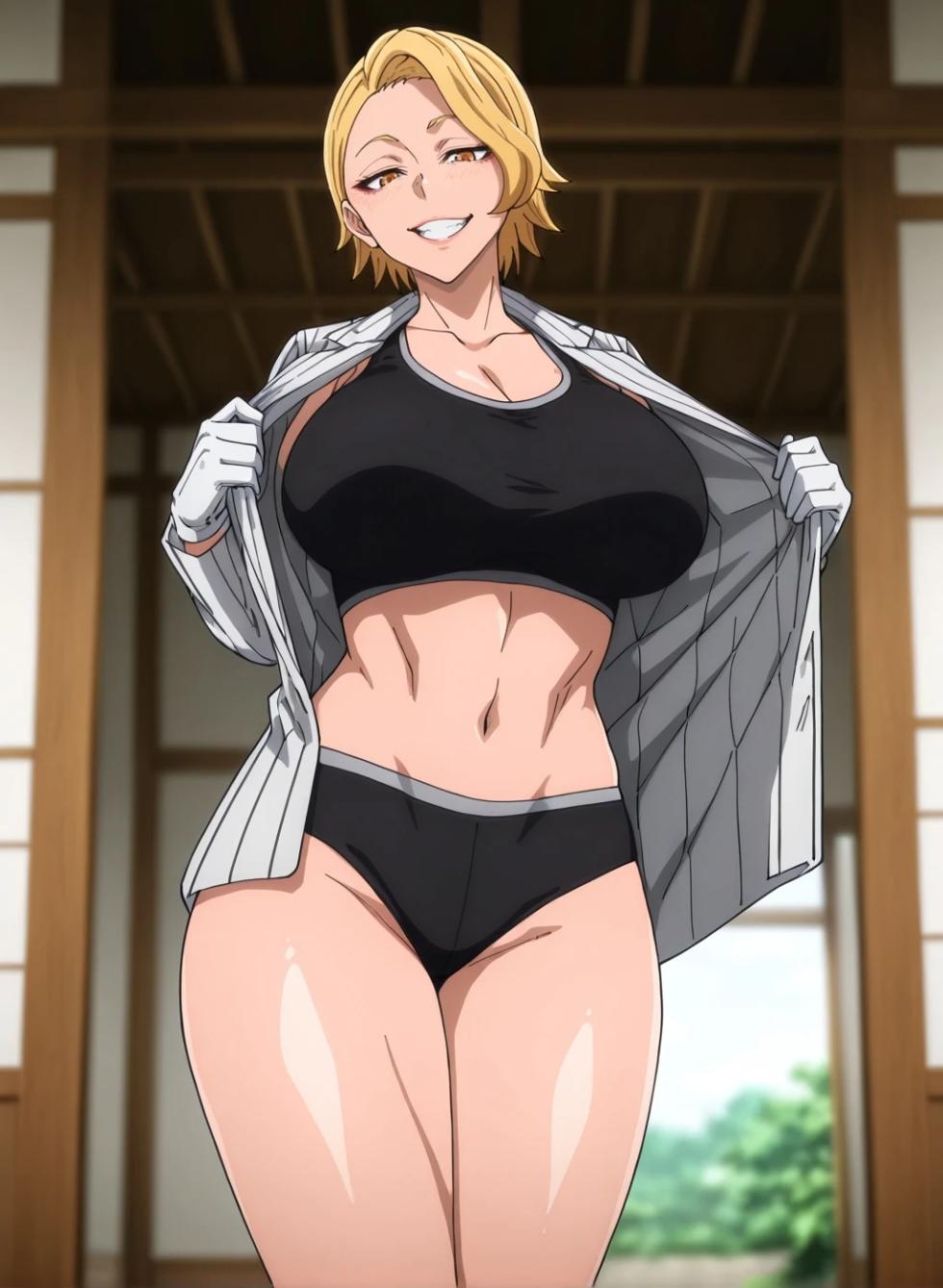 Kuina Sazanami in Momotaro suit part 1 Sex by Bishop [AI Generated] - Page 19