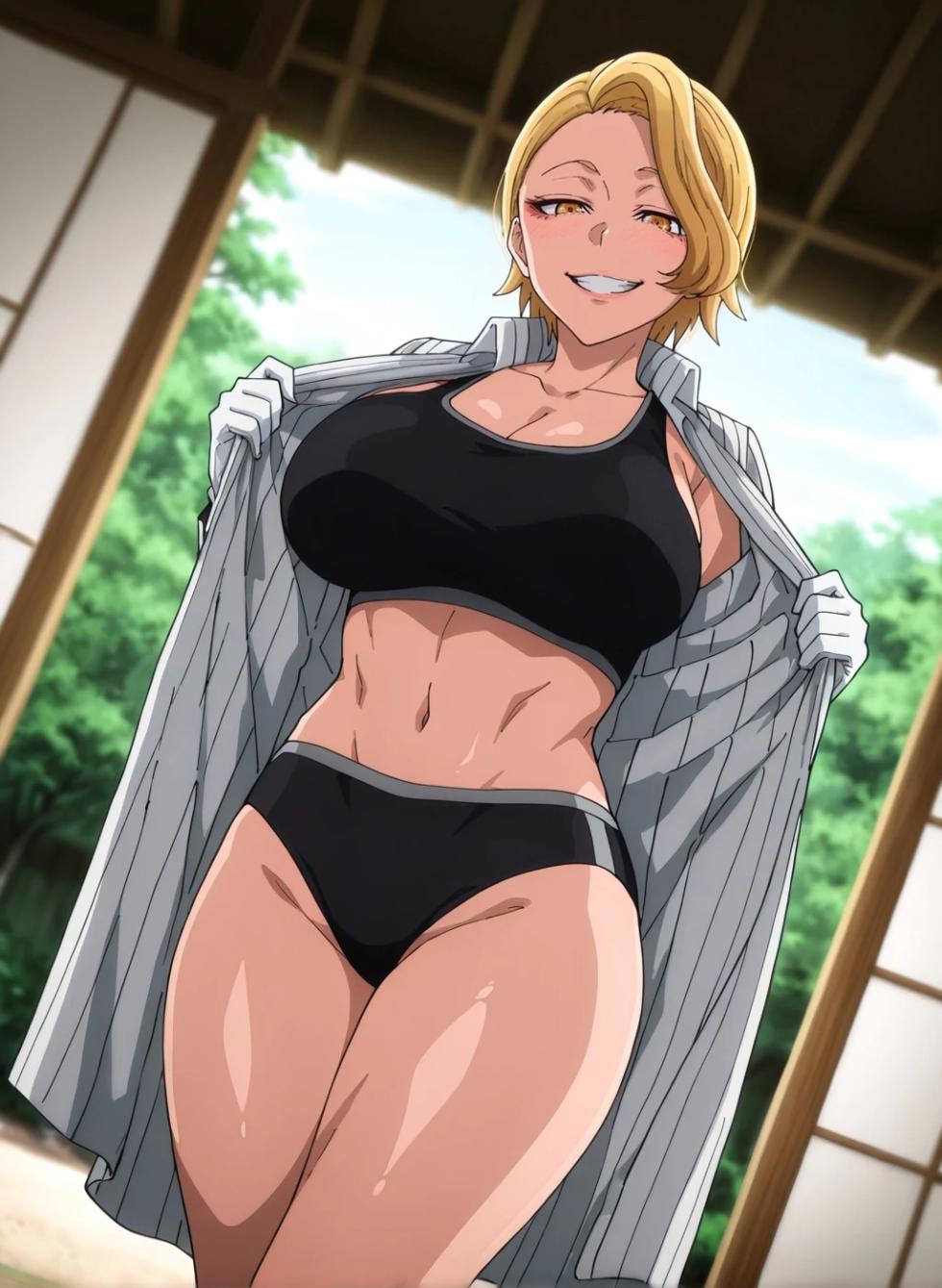 Kuina Sazanami in Momotaro suit part 1 Sex by Bishop [AI Generated] - Page 21
