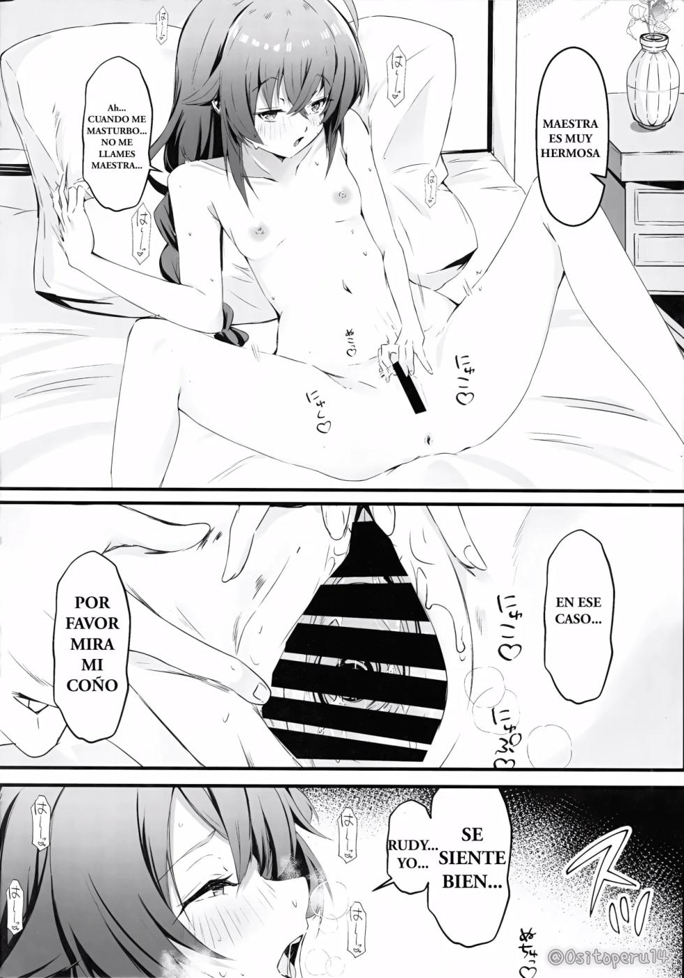 (C105) [Nak] Koyoi wa Chotto Ecchi na Koto Shite mo Ii desu ka？Senyou Onahole to Shite...｜¿Puedo hacer algo un poco travieso esta noche？Como tu masturbador personal... (Mushoku Tensei ~Isekai Ittara Honki Dasu~) [Spanish] [Ositoperu14] - Page 3