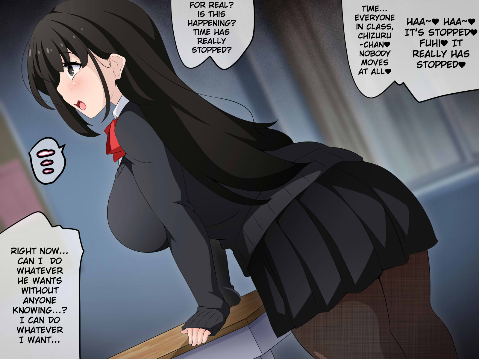 [530] Kore sae Areba Anoko wa Boku no Mono! Zenpen ~Jikan Teishi Souchi o Hirotta node Yokubou no Mama Yarimakucchaimashita~ [SFX Translation] [English] [Raknnkarscans] - Page 23