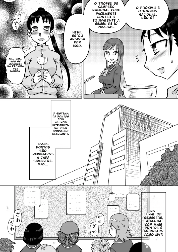 [7ten paoki] Conselho Estudantil Futanari – A Recompensa é um Banho de Esperma [Portuguese-BR] [BLACKSUB] - Page 14