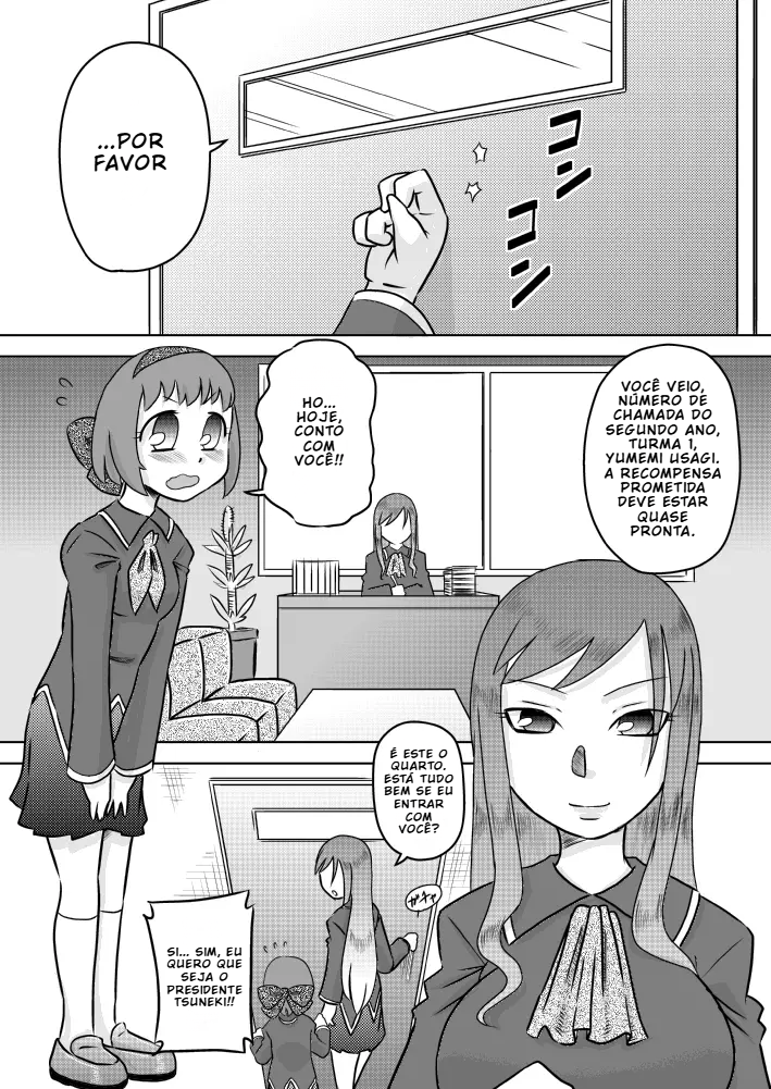 [7ten paoki] Conselho Estudantil Futanari – A Recompensa é um Banho de Esperma [Portuguese-BR] [BLACKSUB] - Page 16