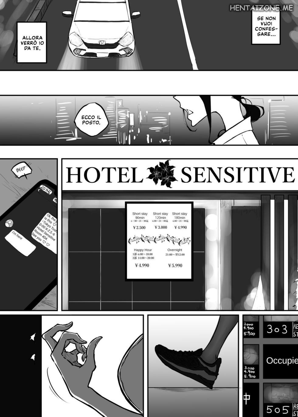 [Sky Dogma (Pandacorya)] Sparta Sensei ga Oshiego no Bitch Gal ni Ecchi na Koto Sareru Hanashi 1-3 | La sensei più cattiva di tutte 1-3 [Italian] - Page 10