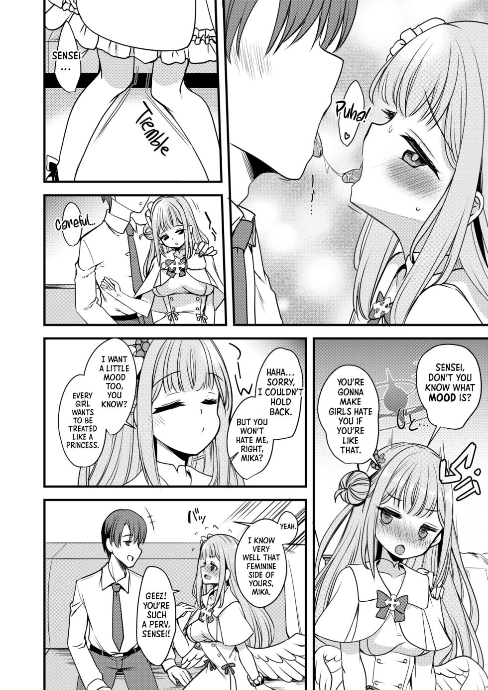 [Ryuukakusan Nodoame (Gokubuto Mayuge)] Watashi dake no Sensei... | My Sensei (Blue Archive) [English] [Shiro Translation] [Decensored] [Digital] - Page 9