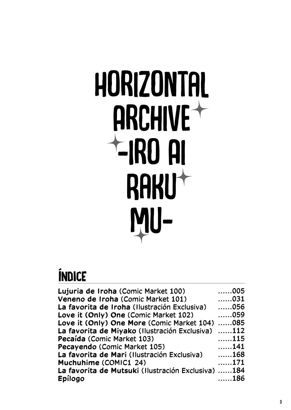 [Horizontal World (Matanonki)] Horizontal Archive -Iro Ai Raku Mu- (Blue Archive) [Spanish] [Rakuen Translations] [Digital] - Page 2