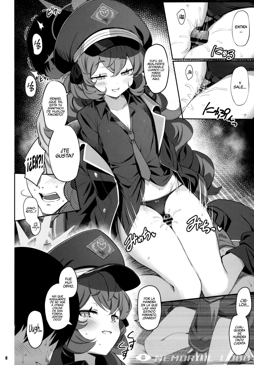 [Horizontal World (Matanonki)] Horizontal Archive -Iro Ai Raku Mu- (Blue Archive) [Spanish] [Rakuen Translations] [Digital] - Page 11