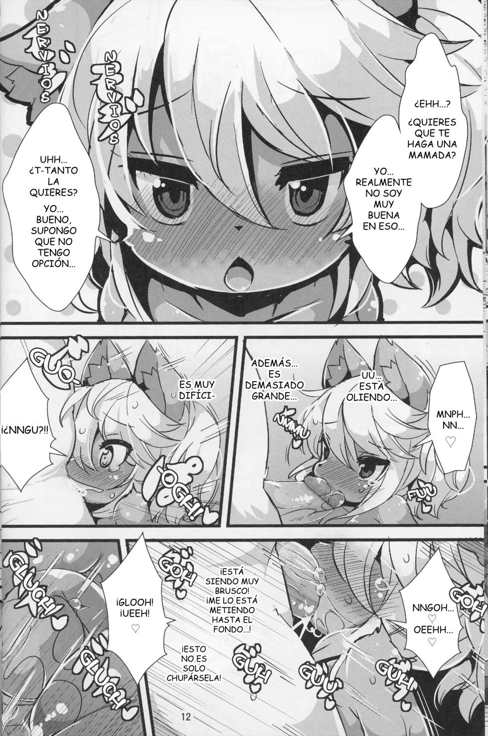 (Kemoket 5) [Nyankone (ro)] Kemoenjo! [Español] [Trerero] [Decensored] - Page 12