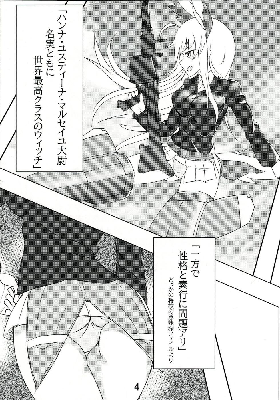 (C97) [Itokinjou (Itokiri)] Tadashii Washi no Shitsukekata (Strike Witches) - Page 3