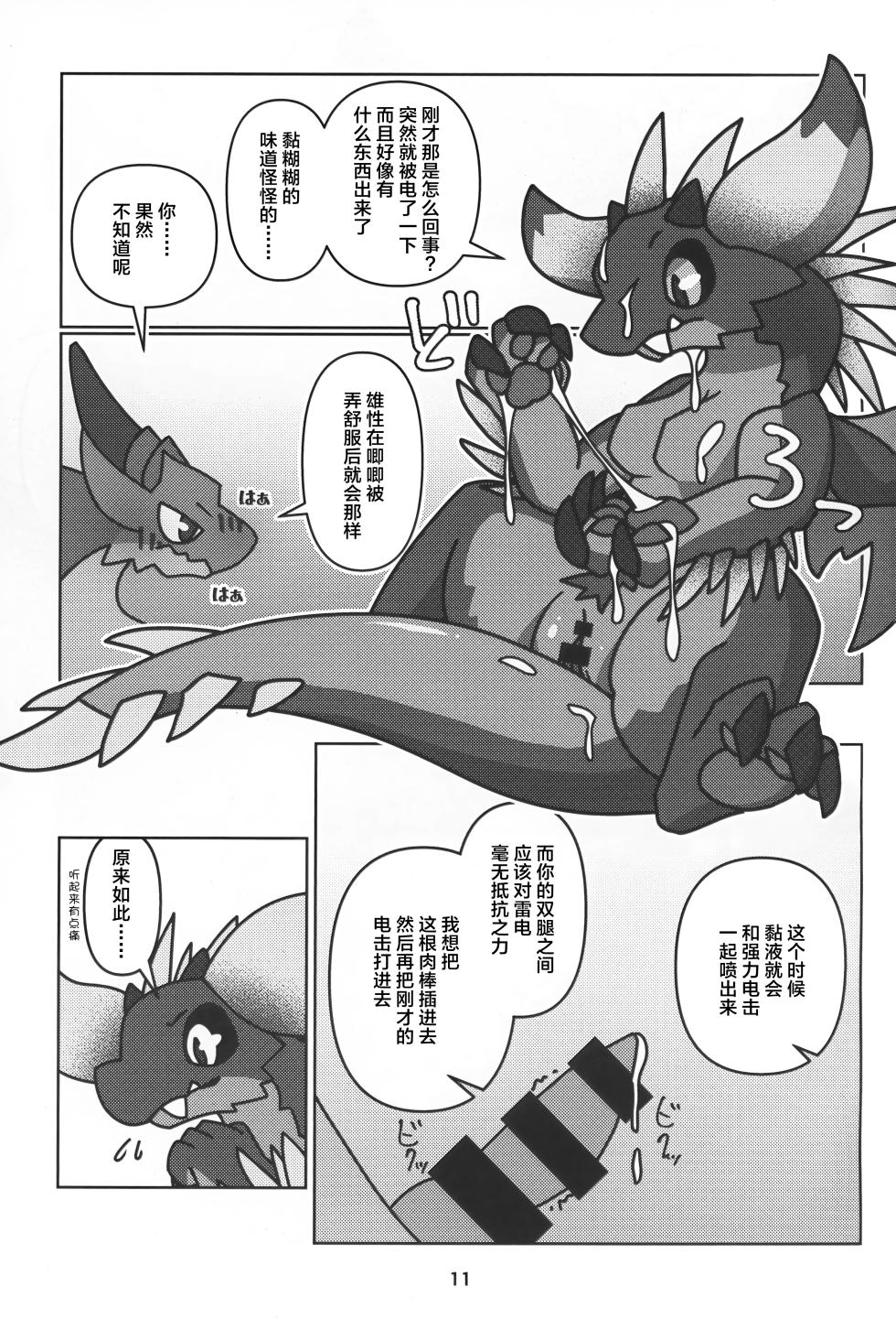 (Shinshun Kemoket 11) [Daaonzu Yoryusho (Daaon)] Senmetsu no Nushi wa Mono tari nai!! | 歼灭之主永不满足!! (Monster Hunter) [Chinese] [ZX个人汉化] - Page 12