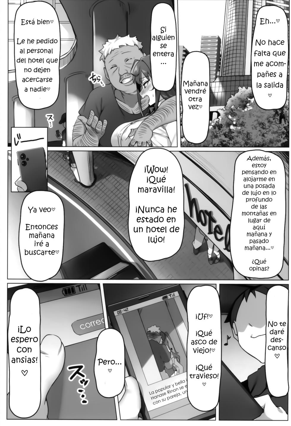 (C104) [Ikiataribattari (Pepegakii)] Kareshi-kun Gomen.... Bishoujo Influencer Kairaku Ochi (Hase Rinon) | Mi novio… Lo Siento. La Caída de una Hermosa Influencer Ante el Placer. (Hase Rinon) [Spanish] [Blessy] - Page 39