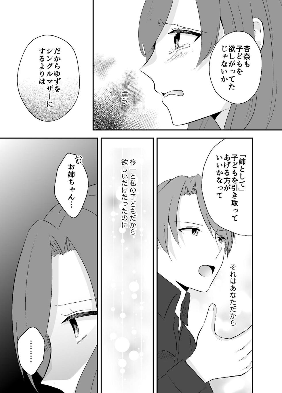 [Chuutoroya. (Mutsuki Hiro)] Imouto ni Otto o Netorareta Watashi wa Motokare ni Yoshiyoshi Sex sareru - Page 16