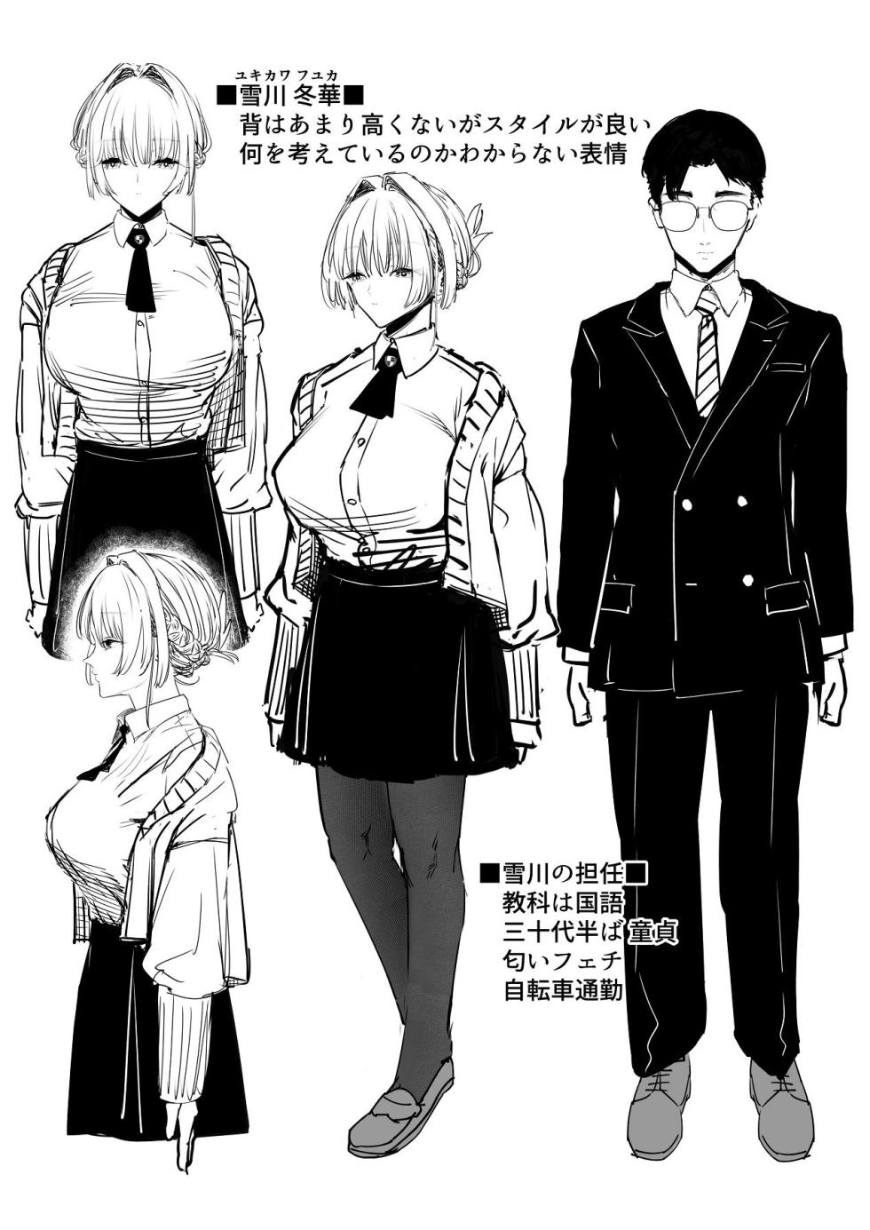 [Tsuchikuda Material] Downer Gal ni Shiboritorareru Saenai Boku  [Japanese, English] - Page 6
