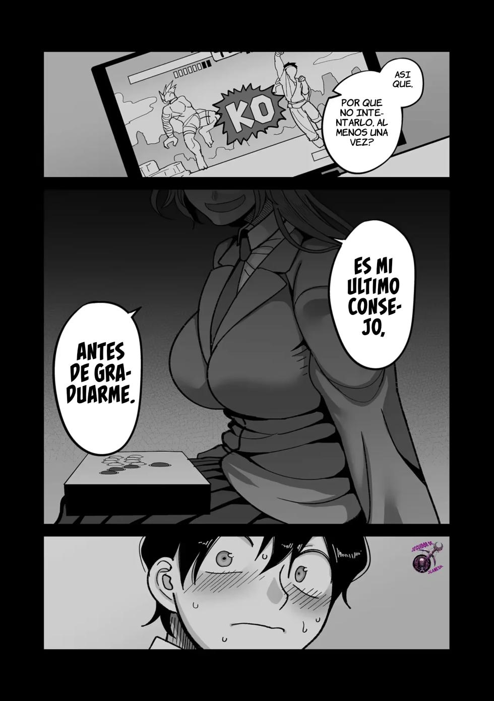 [Yamamoto Zenzen] Gakuen Suppo Nikki (COMIX) dai 1-wa to 3-wa ~Kuro Gal Yankee Okigawa to Sobakasu Inkya Yoshida to Gakuen Ichi no Bijo Ichihara-senpai hen~｜Tablón de Anuncios de Prostitución Escolar (COMIX) Capítulos 1 al 3 ~La Delincuelte Kuro Gyaru Okigawa, Yoshida, La Pecosa Introvertida y La Chica Más Bella de la Escuela, Ichihara-senpai~ [Spanish] [Culto a Slanesh] - Page 8