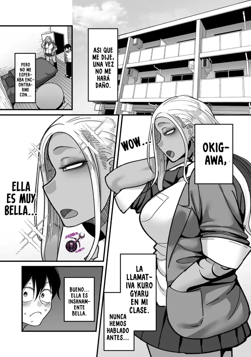 [Yamamoto Zenzen] Gakuen Suppo Nikki (COMIX) dai 1-wa to 3-wa ~Kuro Gal Yankee Okigawa to Sobakasu Inkya Yoshida to Gakuen Ichi no Bijo Ichihara-senpai hen~｜Tablón de Anuncios de Prostitución Escolar (COMIX) Capítulos 1 al 3 ~La Delincuelte Kuro Gyaru Okigawa, Yoshida, La Pecosa Introvertida y La Chica Más Bella de la Escuela, Ichihara-senpai~ [Spanish] [Culto a Slanesh] - Page 9