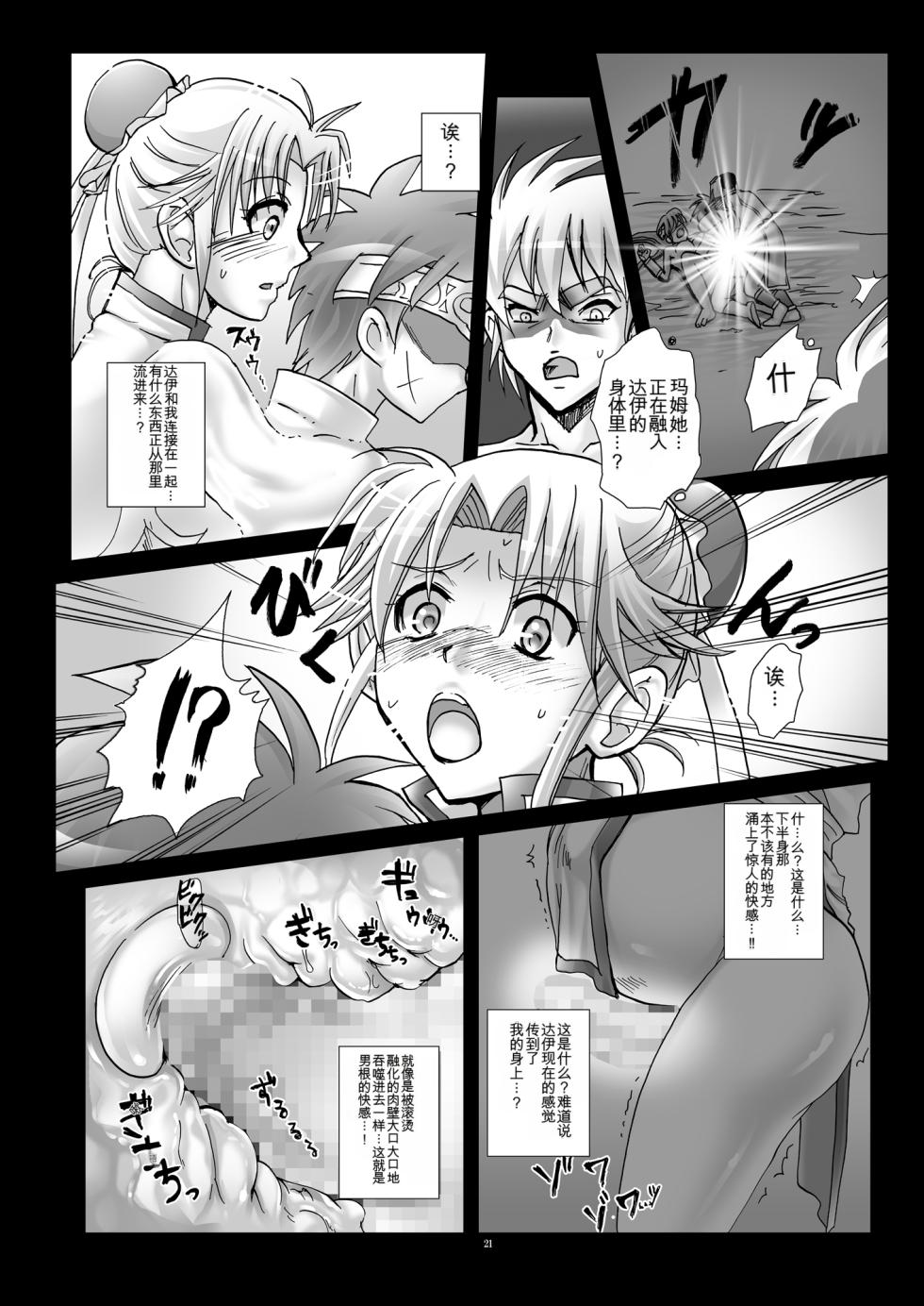 [Abalone Soft (Modaetei Imojirou)] Mataikiden Maam VI ~Honrou. Koumyou. Oujo no Hiren~ (Dragon Quest Dai no Daibouken) [Chinese] [Digital] - Page 21