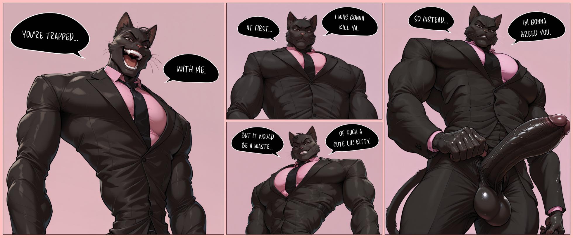 Helpless Lil' Kitty [Robin's Desires] [AI Generated] - Page 5