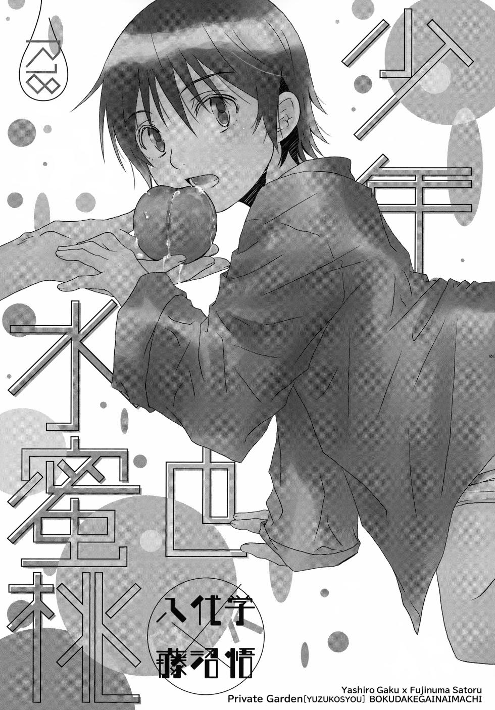 (SPARK18) [Private Garden (Yuzuko Syou)] bkmc Sairoku Hon 4 (Boku dake ga Inai Machi) - Page 7