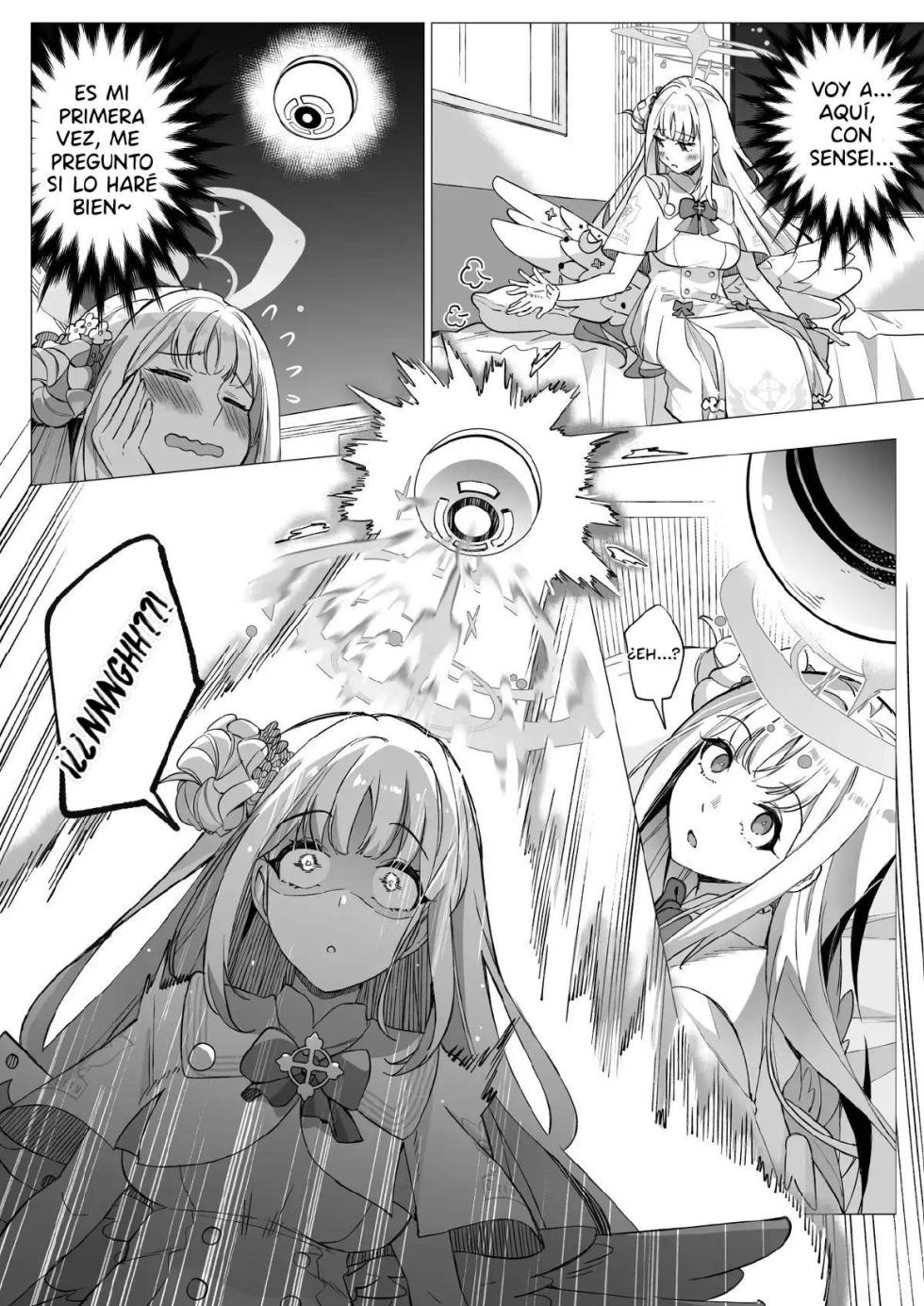 [Hyoui Lover (Duokuma)] Misono Mika No Nikutai Wo Nottoru Hanashi | A story about taking over Misono Mika's body (Blue Archive) [Spanish] [TF Scans] - Page 2