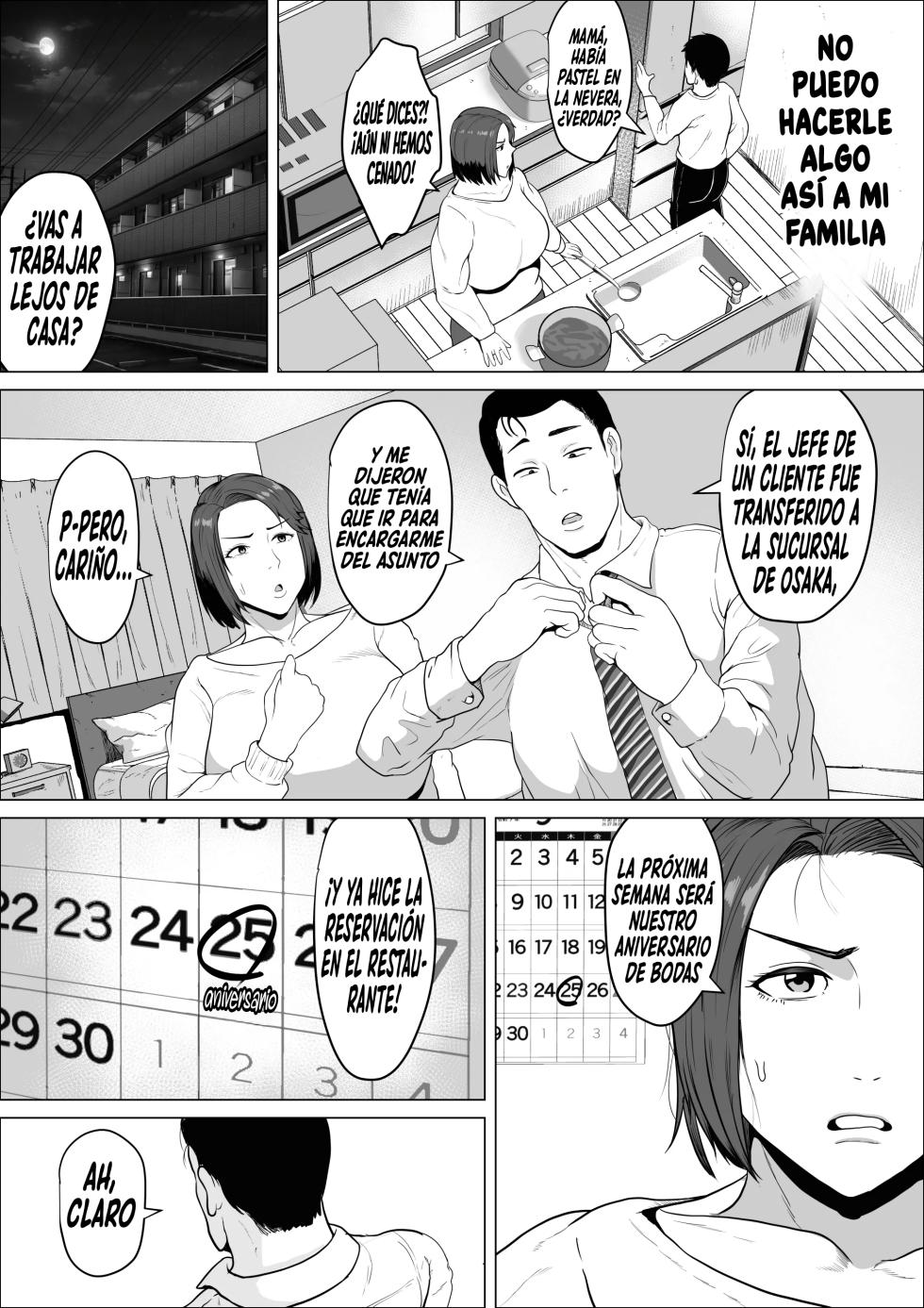 [NF-Freak (Si-man)] SeFri no Susume ~Tsuyoki na Hitozuma ga Mesu ni Naru made~ | ¡La Prohibida Propuesta de Un Amigo Con Derechos! ~La Historia De Cómo Una Esposa Seria Se Vuelve Una Hembra Sumisa~ [Spanish] [El naranjas = Mr.Naranjas] - Page 9
