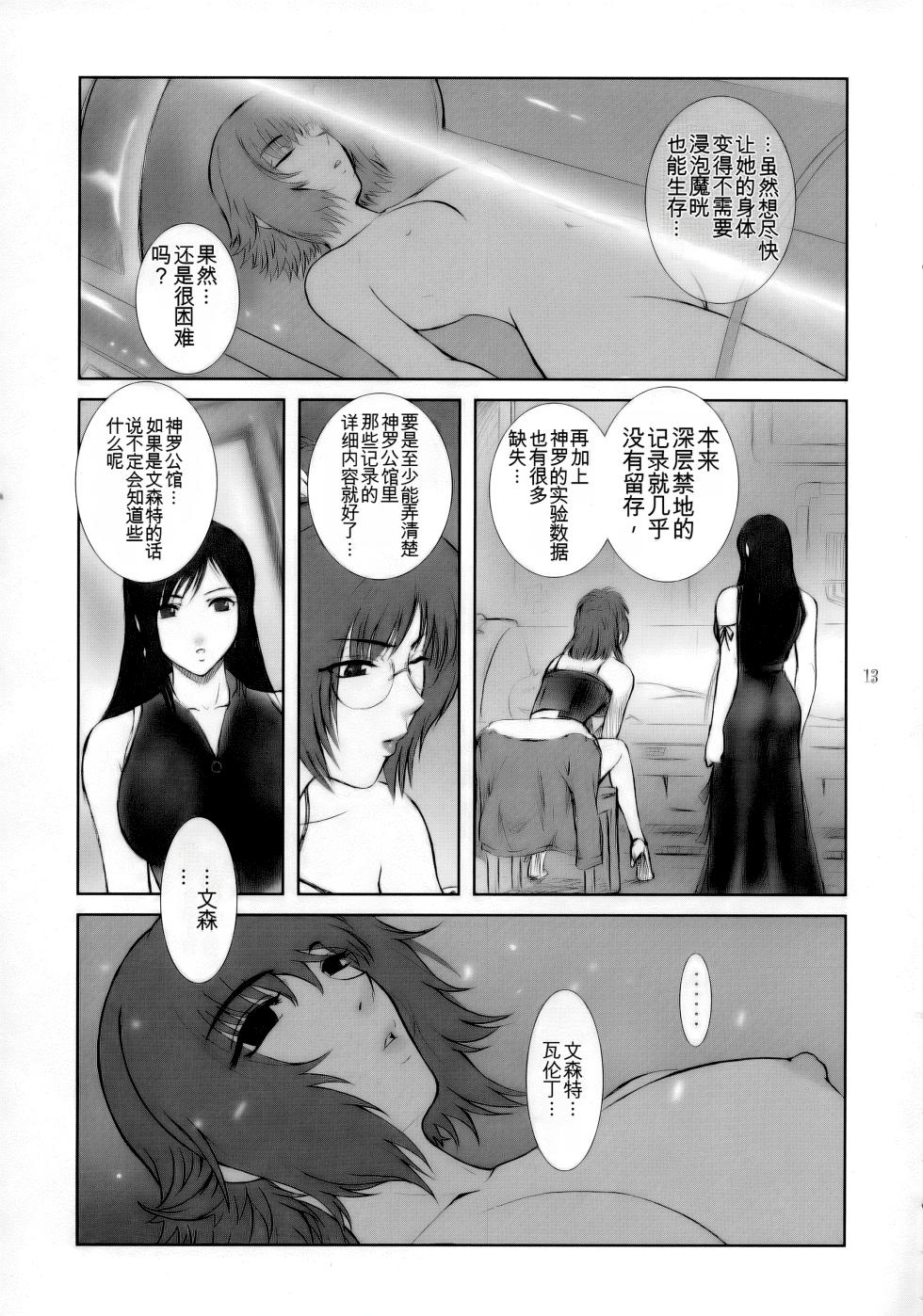 [Kokonokiya (Kokonoki Nao)] Lucrecia I (Final Fantasy VII: Dirge of Cerberus) [Chinese] [MTL] - Page 12
