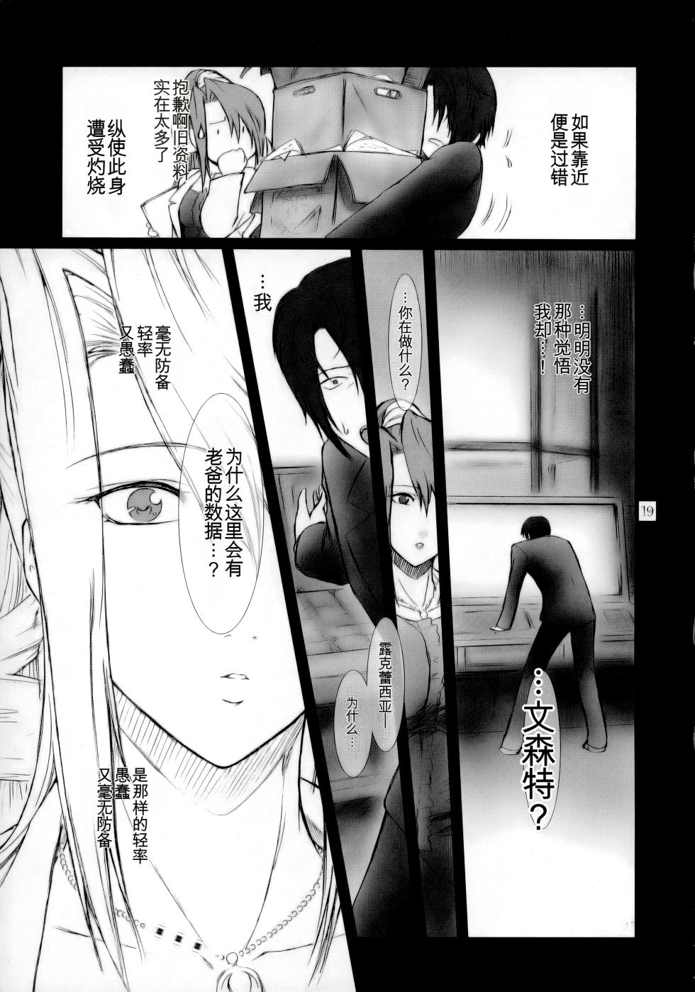 [Kokonokiya (Kokonoki Nao)] Lucrecia I (Final Fantasy VII: Dirge of Cerberus) [Chinese] [MTL] - Page 18