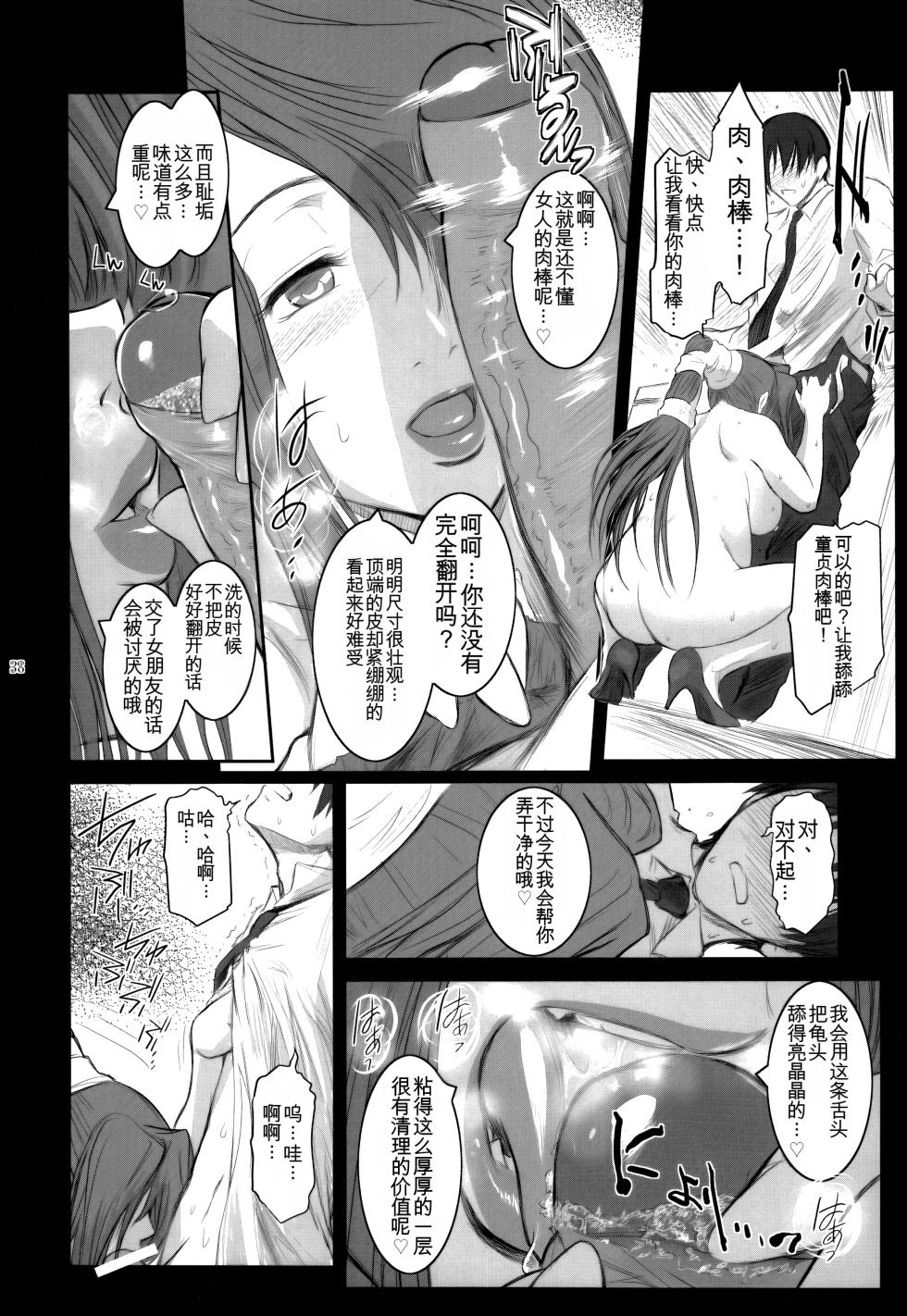(C78) [Kokonokiya (Kokonoki Nao)] Lucrecia V (Final Fantasy VII Dirge of Cerberus) [Chinese] [MTL] - Page 38