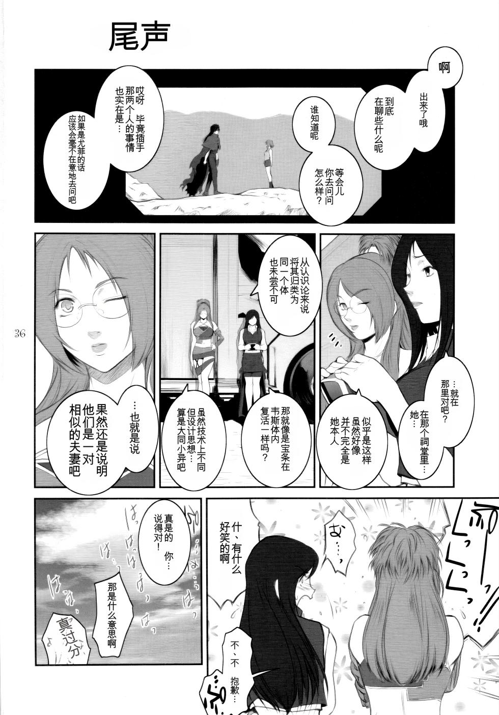 [Kokonokiya (Kokonoki Nao)] Lucrecia VII (Final Fantasy VII: Dirge of Cerberus) [Chinese] - Page 36