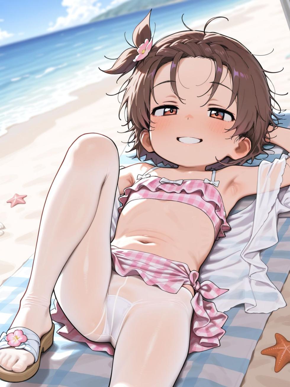 [ 小さい蜂](UOH_SERIES)Inori Yuitsuka - Medalist (PIXIV) (AI Generated) - Page 28