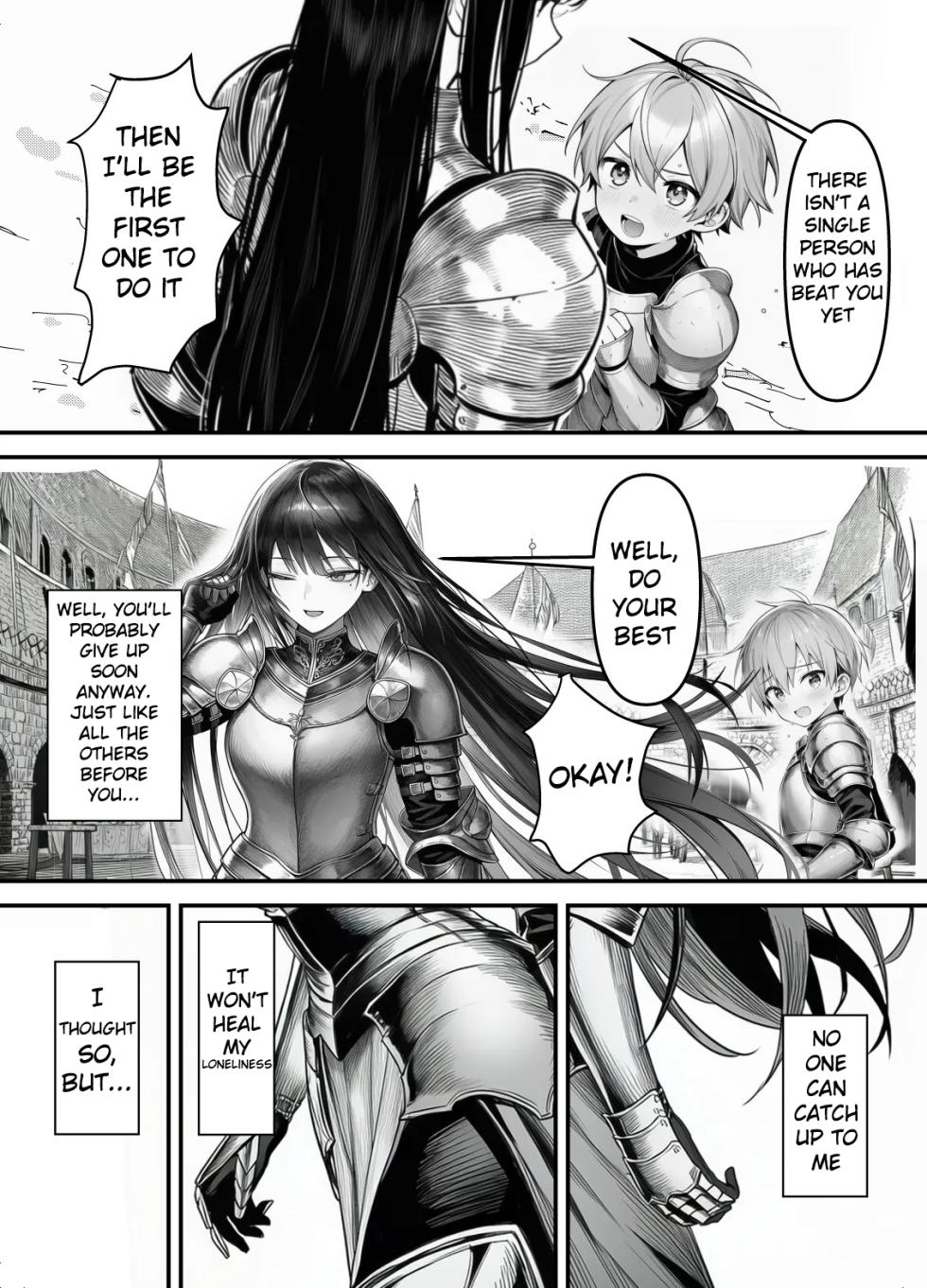 Female Knight Commander, Humiliated Fall NTR - The Day My Admired Commander Ortina Lost - Yoru Akubi Shōtai [AI Generated] - Page 6
