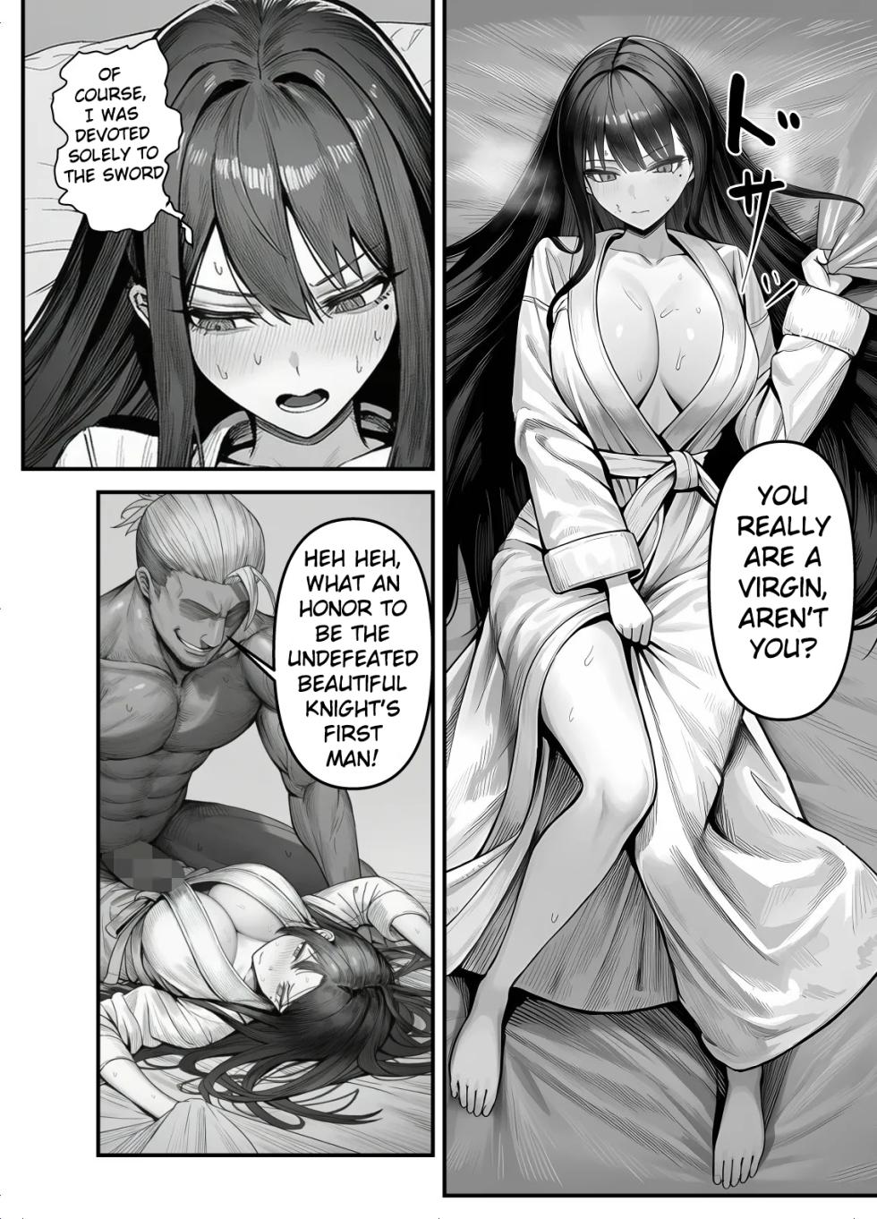 Female Knight Commander, Humiliated Fall NTR - The Day My Admired Commander Ortina Lost - Yoru Akubi Shōtai [AI Generated] - Page 15