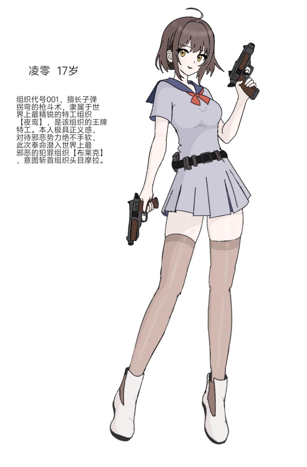 【Guro向/Rumble】武装jk特工少女 - Page 2