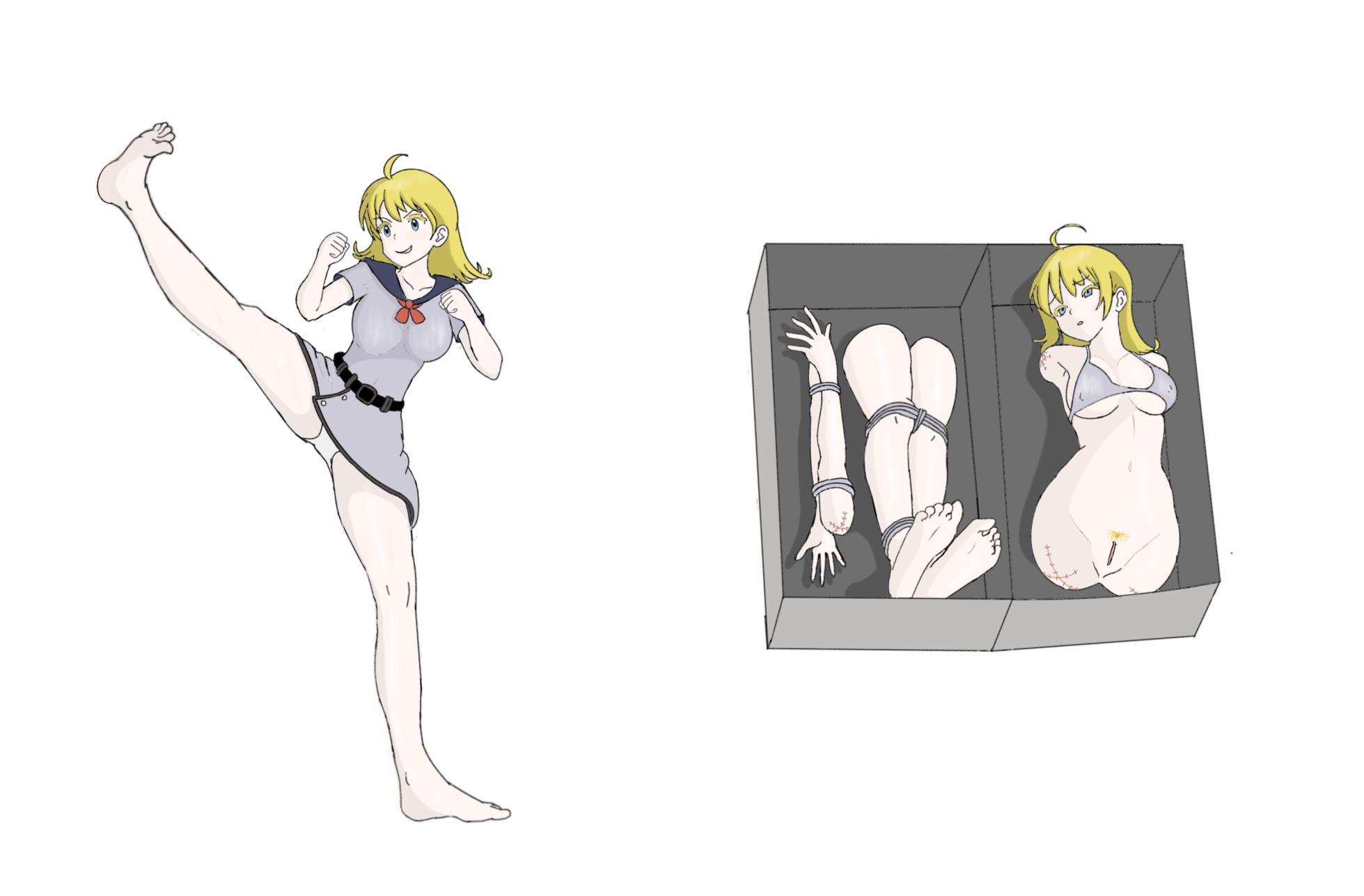 【Guro向/Rumble】武装jk特工少女 - Page 9