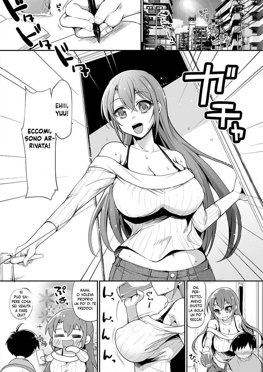 [Moon Night Kitten (Kouki Kuu)] Kyonyuu no Onee-chan wa Suki desu ka? [Italian] [Hentai Fantasy] - Page 3