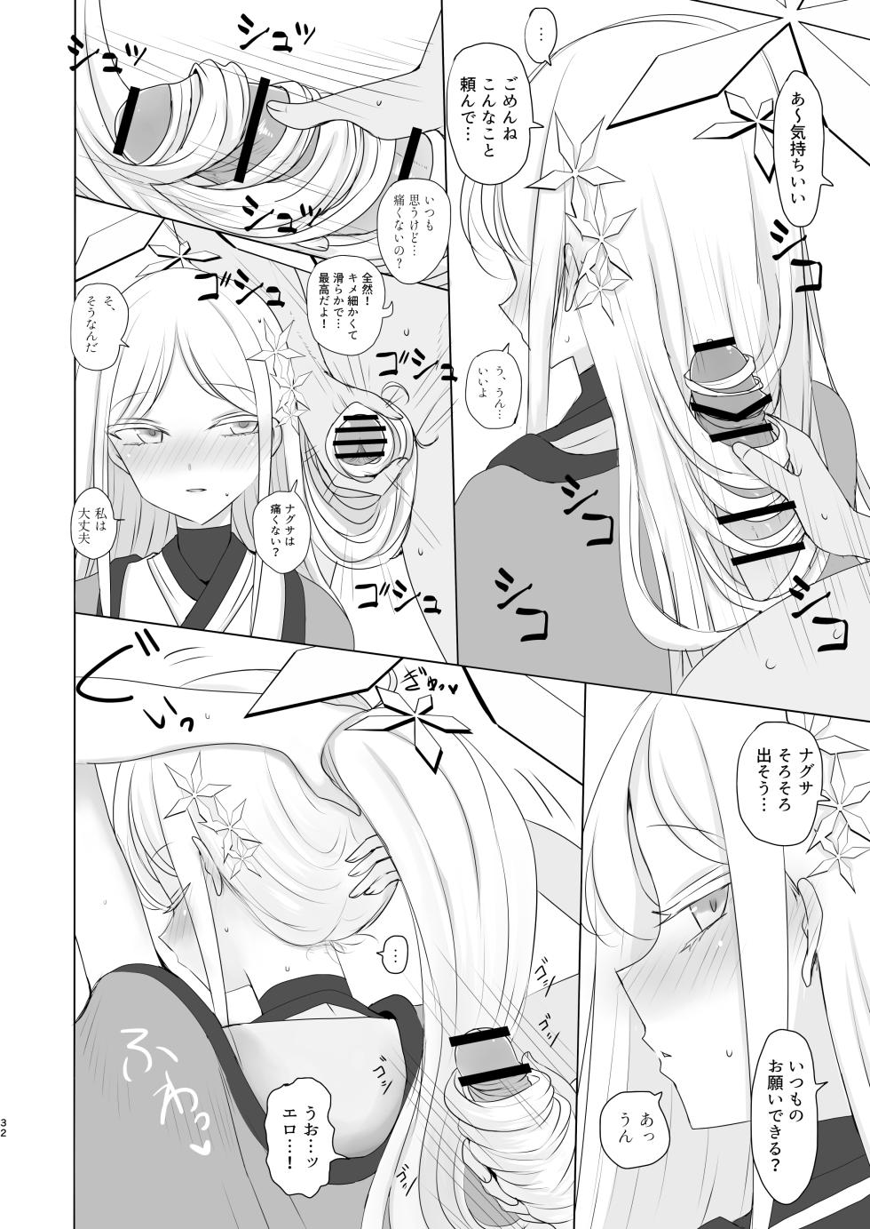 [Tsukino Chikake Ikoku (Various)]  Goryou Nagusa  Goudou (Blue Archive) [Digital] - Page 31