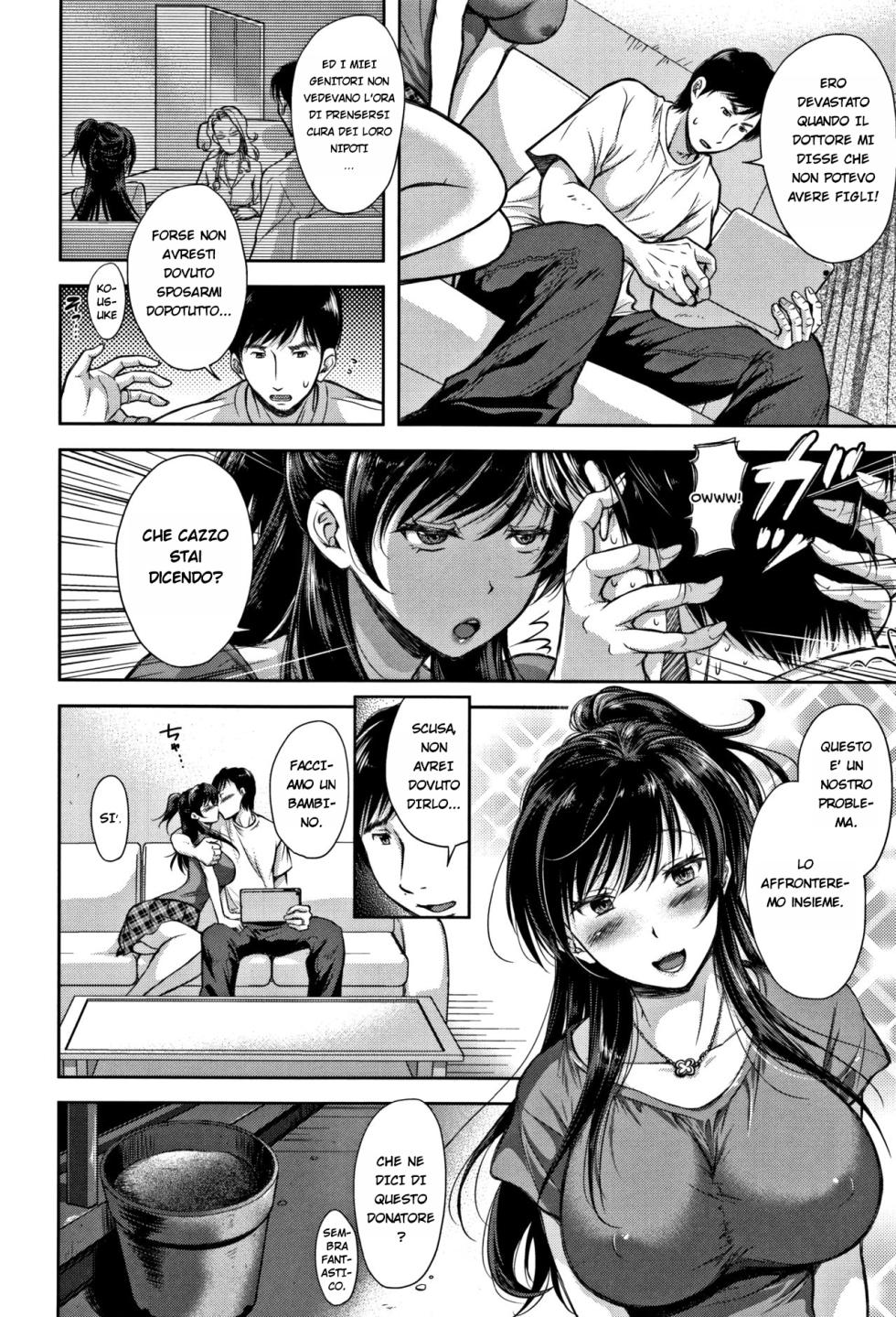 [Shirono Mahiro] Tsumatorare | Wife Taking [Italian] - Page 8