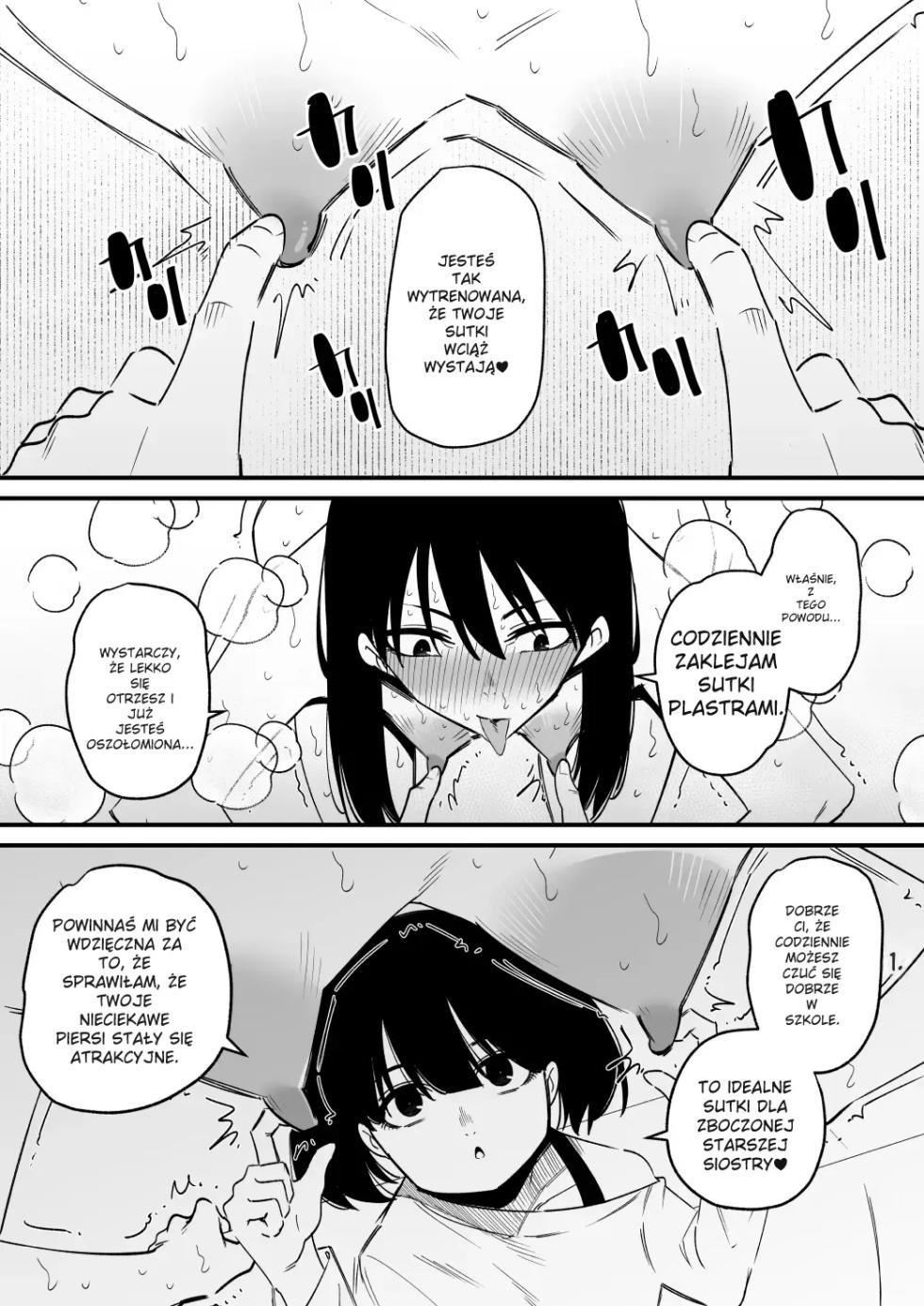 [Hachihachihachi] Chikubi Kaihatsu Zumi no Onee-chan o Kyou mo Chikubi dake Choukyou Shite Ageru [Polish] [torii translate] - Page 9