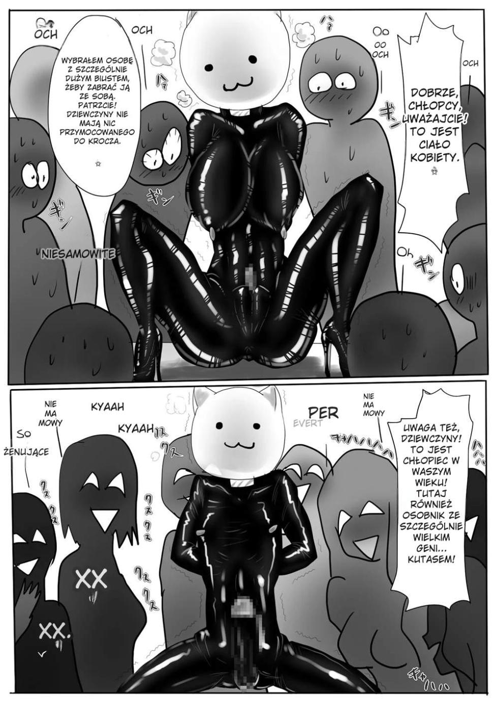 couple kyousei yagai roshutsu mamedashi zenshin rubber de zecchou choukyou [polski] [torii translate] - Page 19