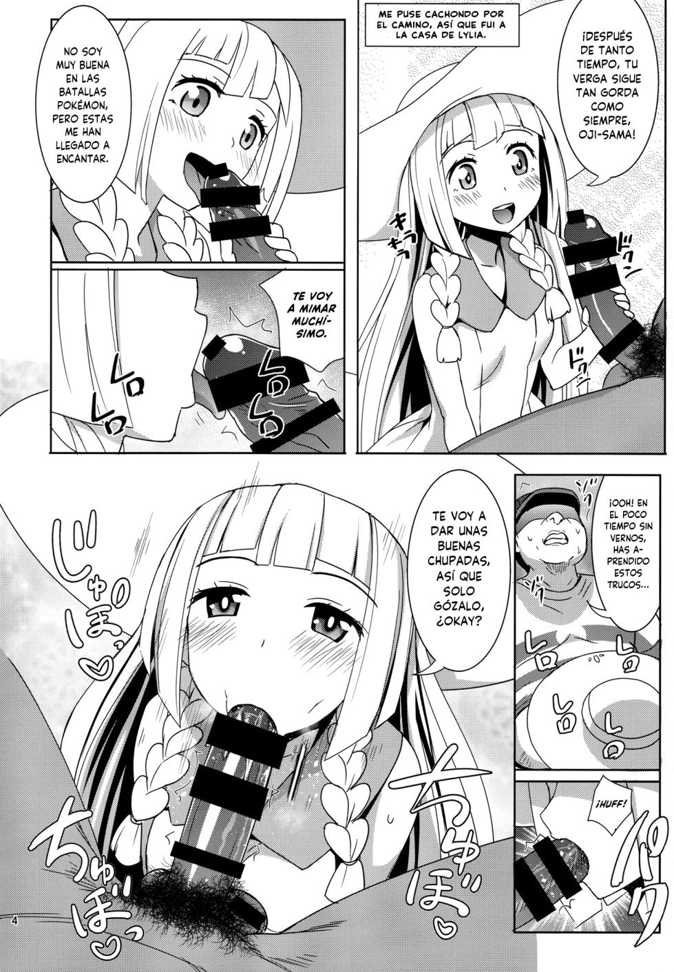 [Usui Hon Hitori Roudoku Kai (Tsukishima Mist)] Sun Moon o Tanezuke Ojisan de New Game! (Pokémon Sun and Moon) [Spanish] [L24 Scan] - Page 3