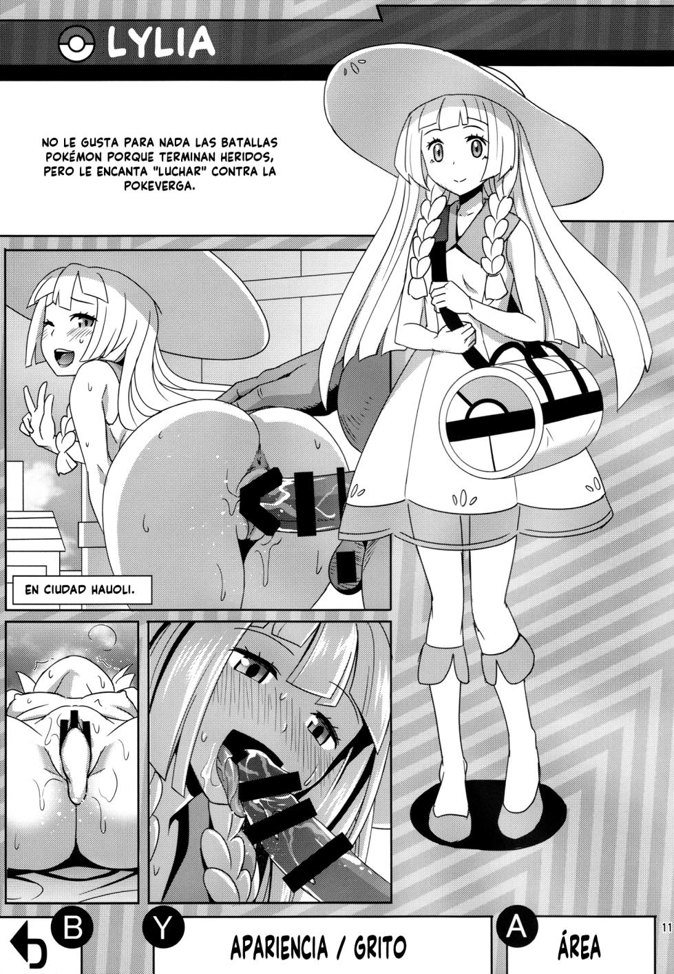 [Usui Hon Hitori Roudoku Kai (Tsukishima Mist)] Sun Moon o Tanezuke Ojisan de New Game! (Pokémon Sun and Moon) [Spanish] [L24 Scan] - Page 10
