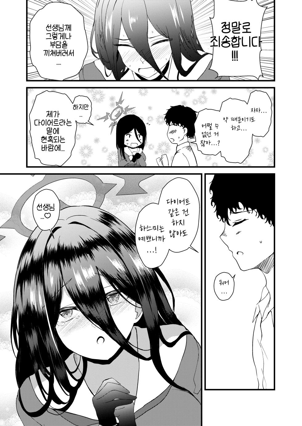 [Mugen Karaage (agachi)] Fushigi na Kusuri o Nonjatta? | 이상한 약을 먹어버렸어? (Blue Archive) [Korean] [Reminiscencely] [Digital] - Page 26