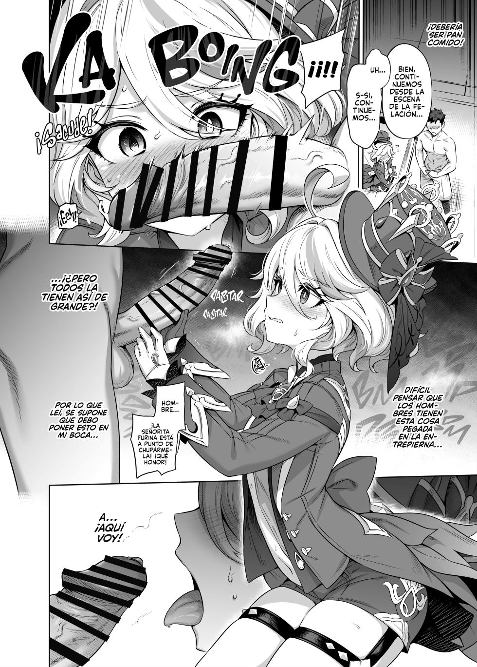 [Tottoko Starou (Mda Starou)] Furina-sama Wakattemasu yo ne? | ¿Puede Sentirme, Señorita Furina? (Genshin Impact) [Español] [Digital] - Page 11