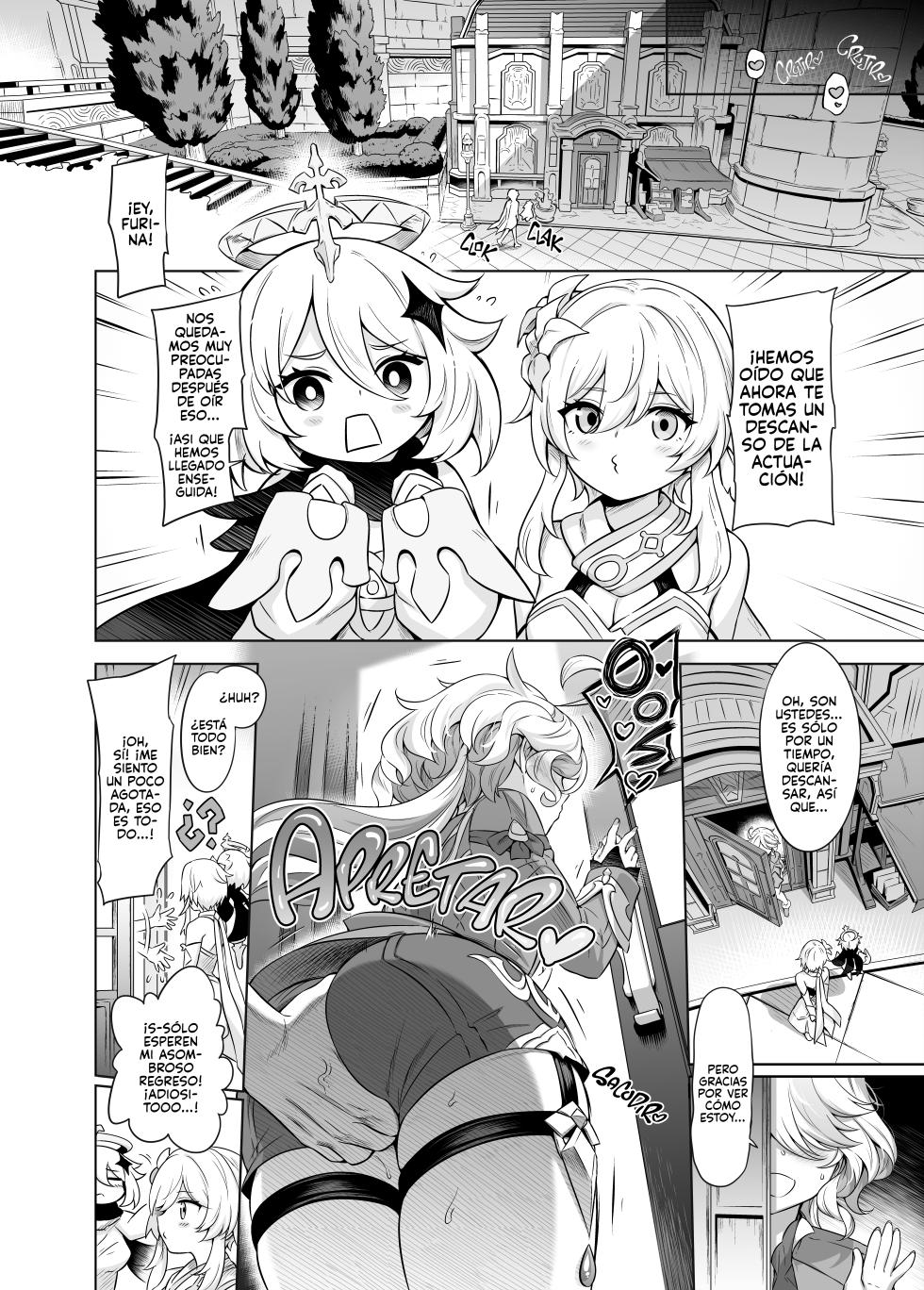 [Tottoko Starou (Mda Starou)] Furina-sama Wakattemasu yo ne? | ¿Puede Sentirme, Señorita Furina? (Genshin Impact) [Español] [Digital] - Page 33