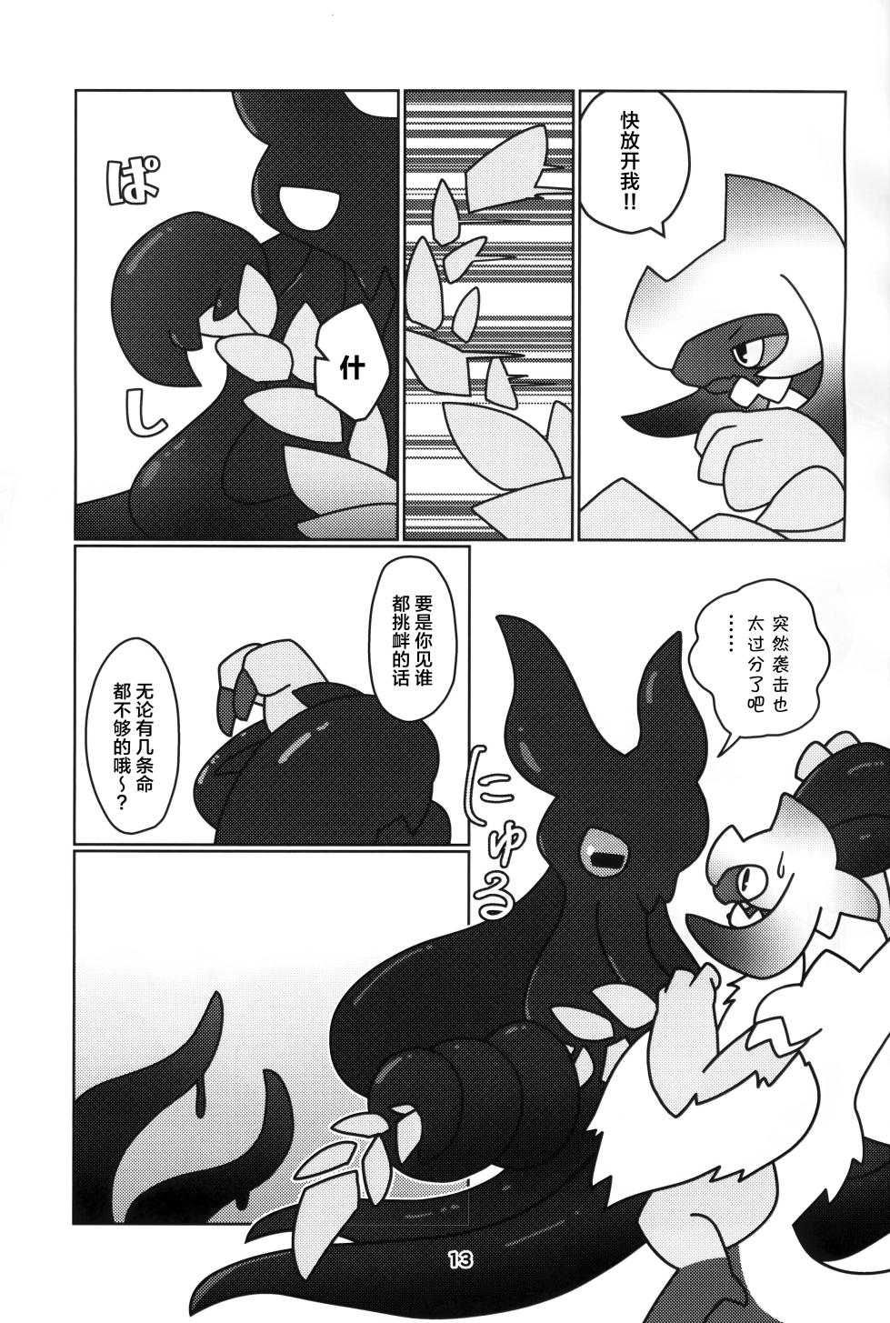 (Kansai Kemoket 10) [Daaonzu Yoryusho (Daaon)] Kusarijin no Ato ni Yume o Takushite | 将梦想寄托于锁刃的痕迹 (Monster Hunter) [Chinese] [ZX个人汉化] - Page 14