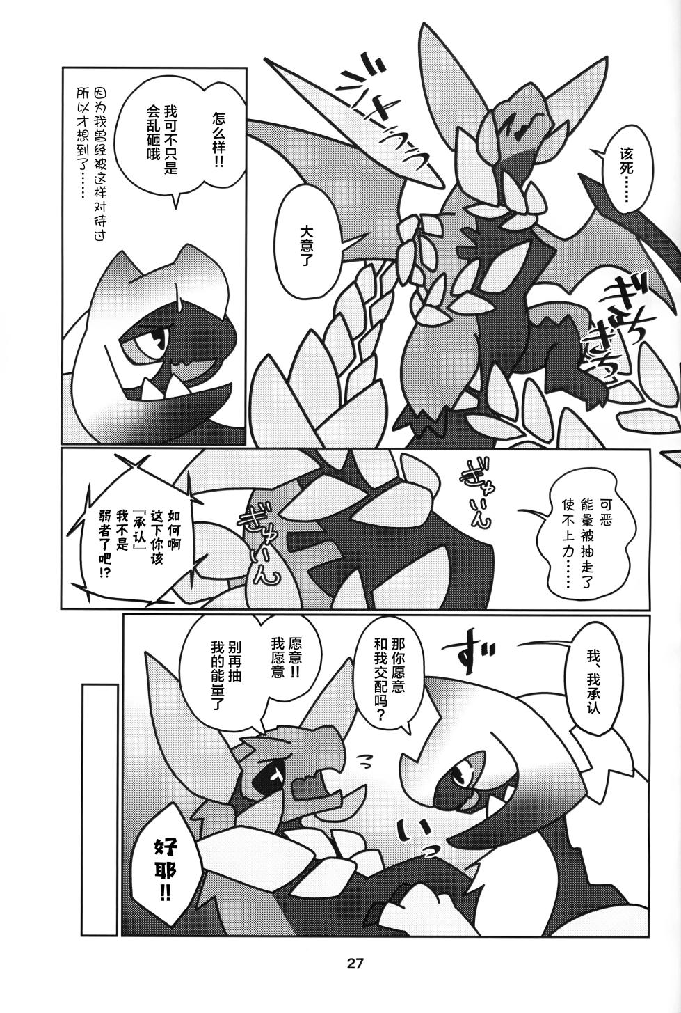 (Kansai Kemoket 10) [Daaonzu Yoryusho (Daaon)] Kusarijin no Ato ni Yume o Takushite | 将梦想寄托于锁刃的痕迹 (Monster Hunter) [Chinese] [ZX个人汉化] - Page 28