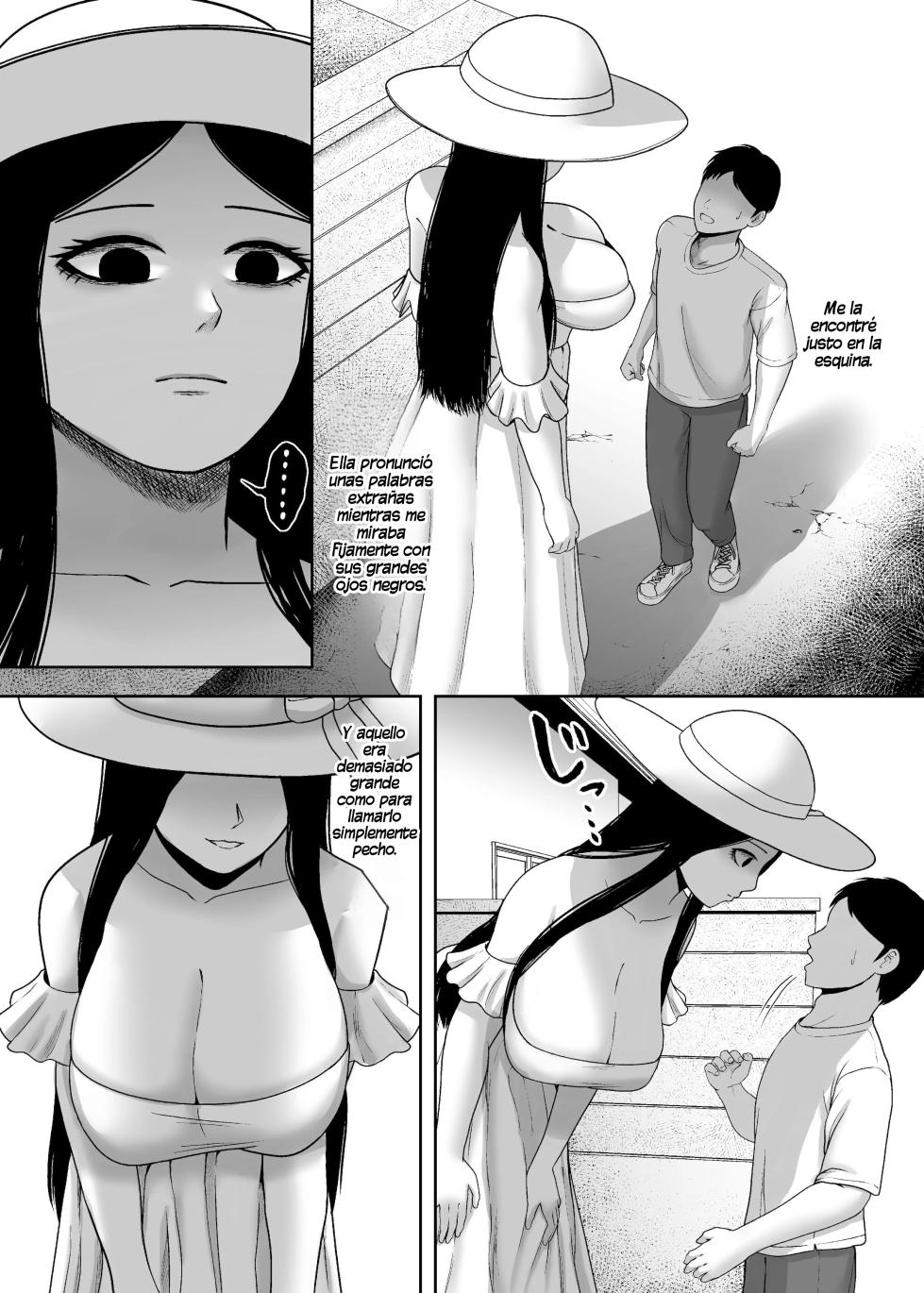 [Ougon no Seishin (Atoru)] Magaimonogatari -Hasshaku-sama？Hen-｜Relato de la Falsa Anomalia ーArco de ¿Hachishaku-sama？ー [Spanish] [Al chile no sé Scan] [Digital] - Page 6